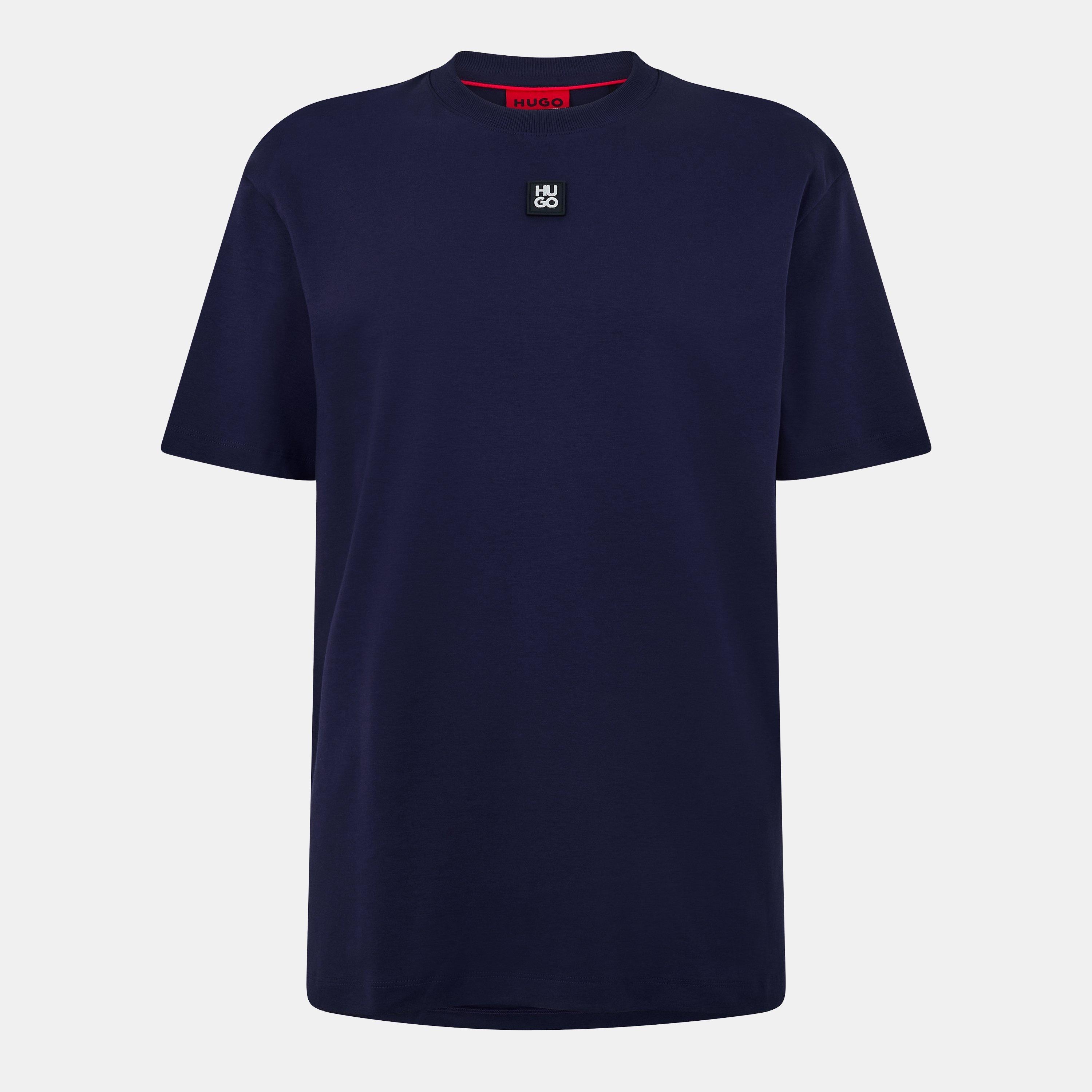 Hugo Men's Regular Fit Dalile T-Shirt - Navy 418 - S