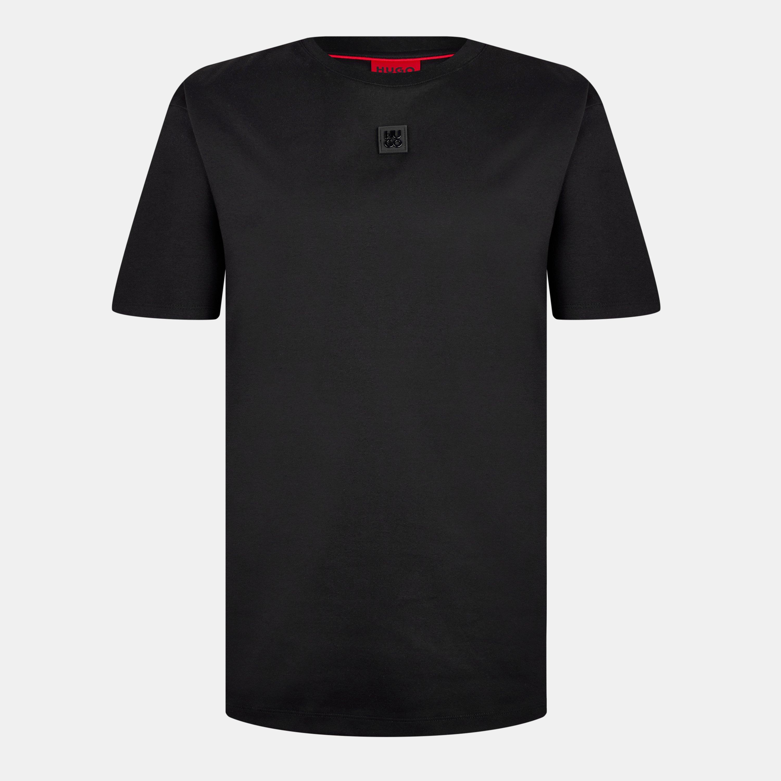 Black 001 - Hugo - Men's Regular Fit Dalile T-Shirt - 1