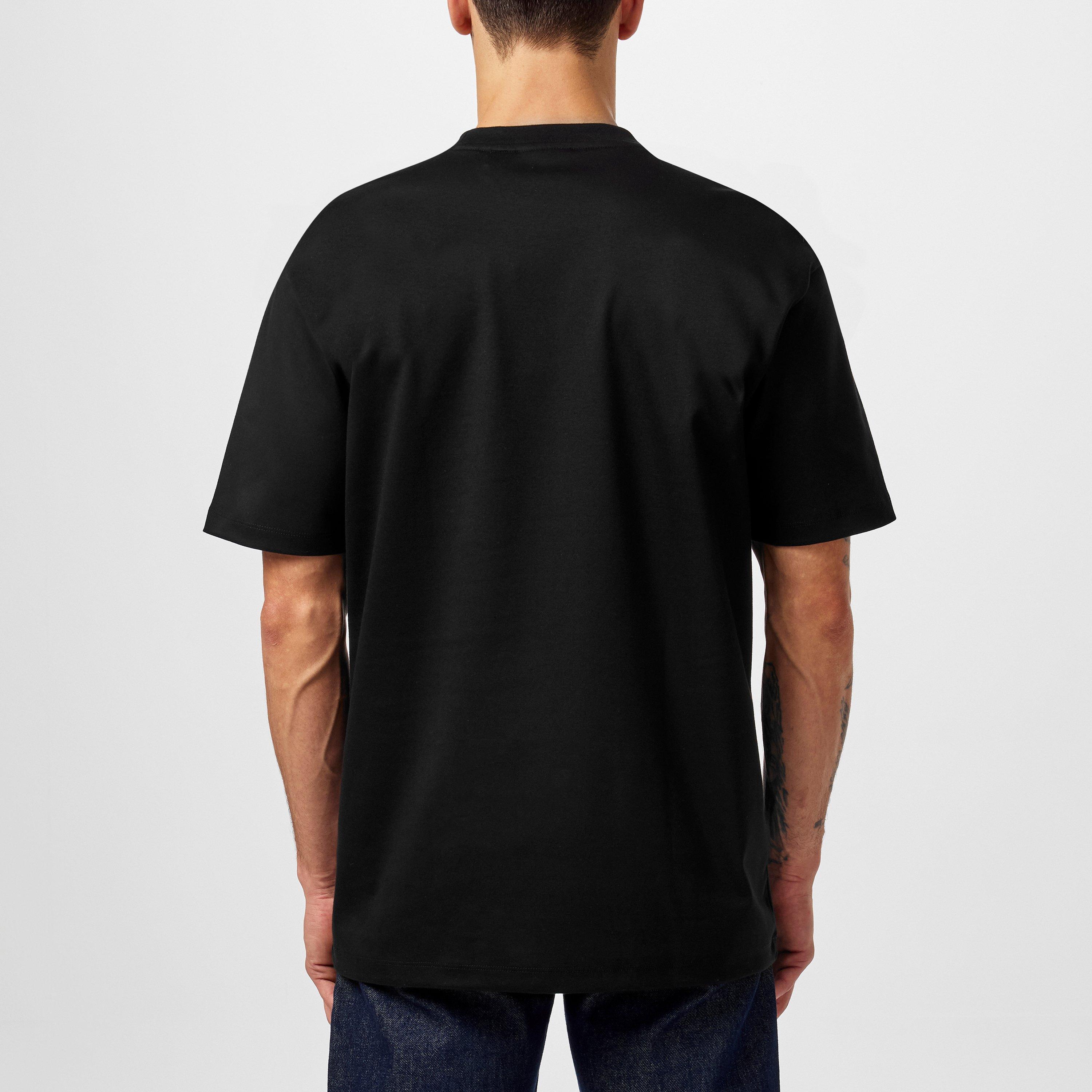 Black 001 - Hugo - Men's Regular Fit Dalile T-Shirt - 4