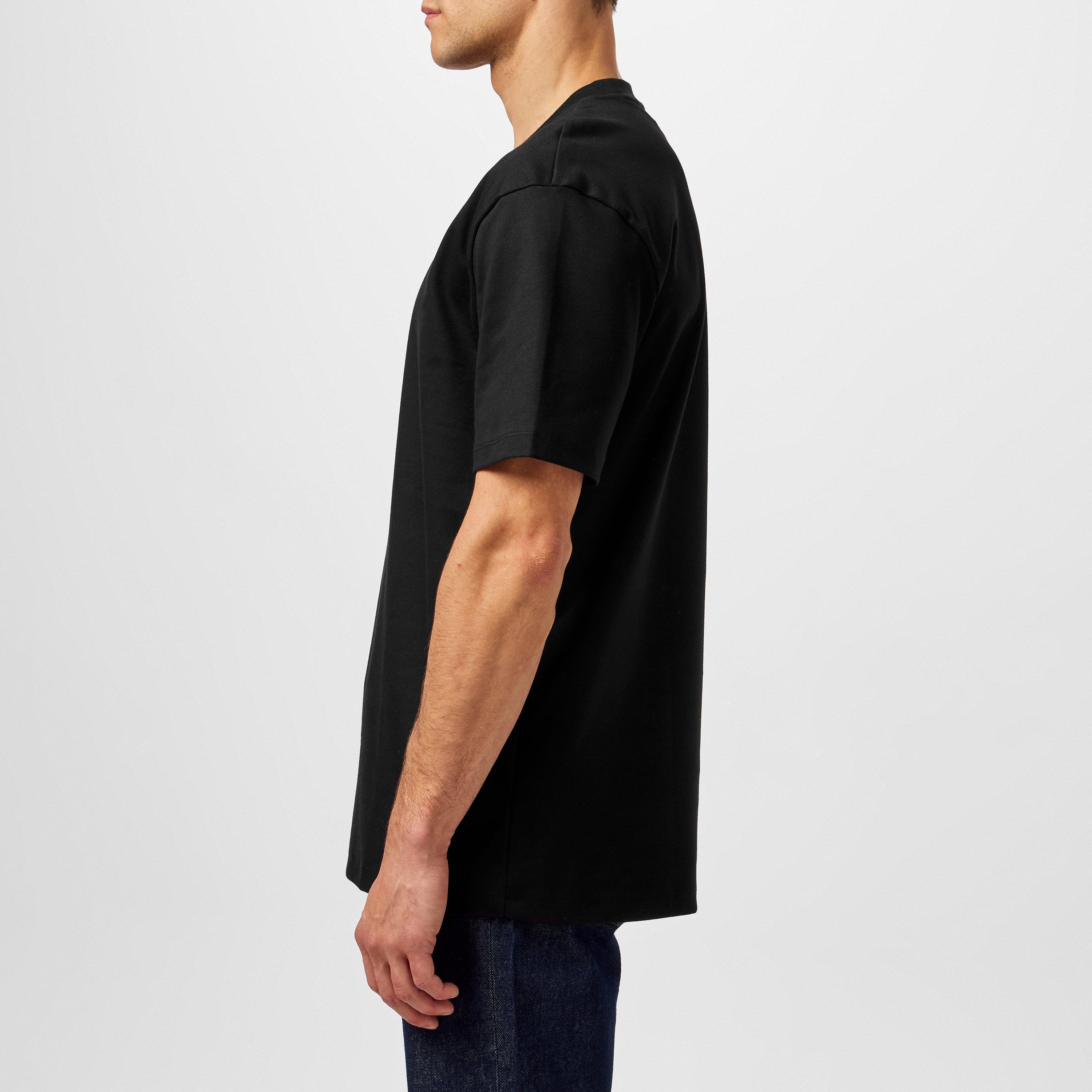 Black 001 - Hugo - Men's Regular Fit Dalile T-Shirt - 5
