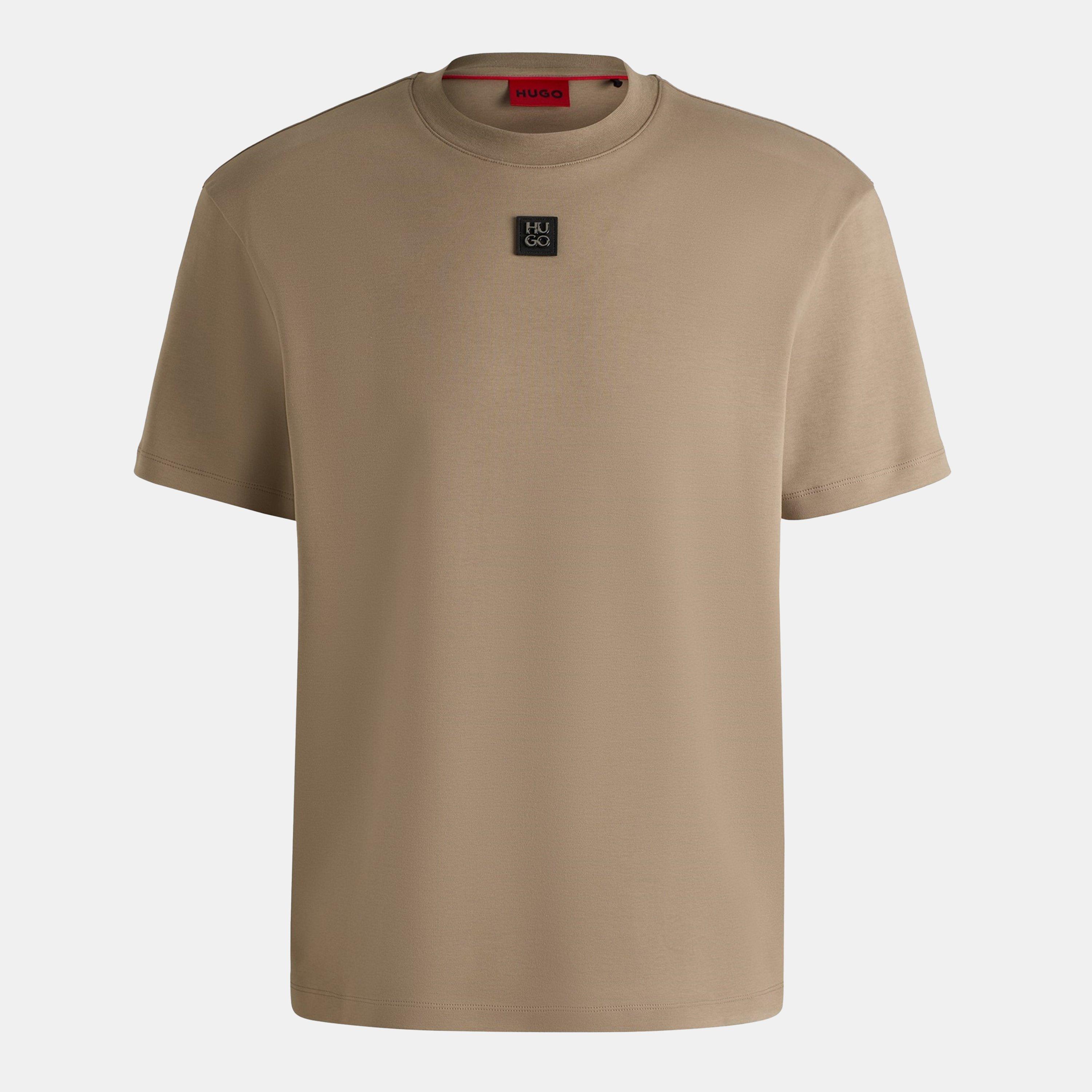 Hugo Men's Regular Fit Dalile T-Shirt - Med Brown 219 - S