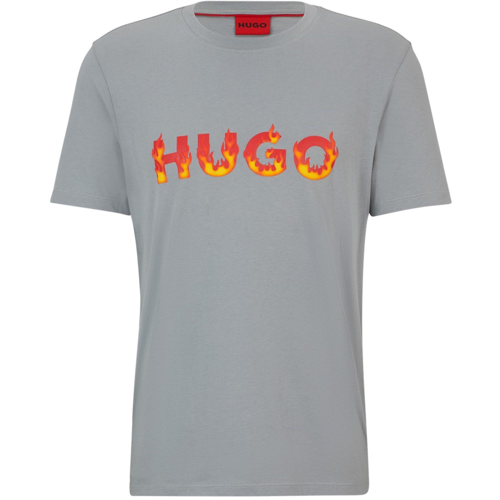 Hugo Danda  Tシャツ HUGO Danda ロゴ Tシャツ | ブラック | FARFETCH JP
