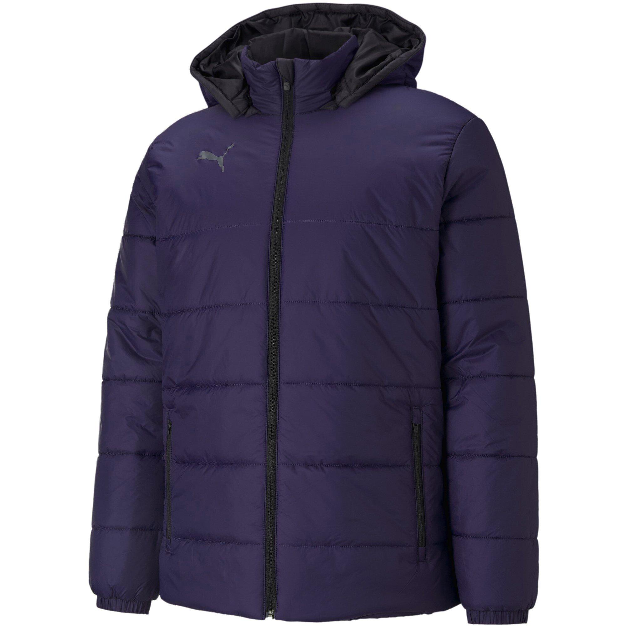 Peacoat/White - Puma - Men's teamLIGA Padded Rain Anoraks - 1