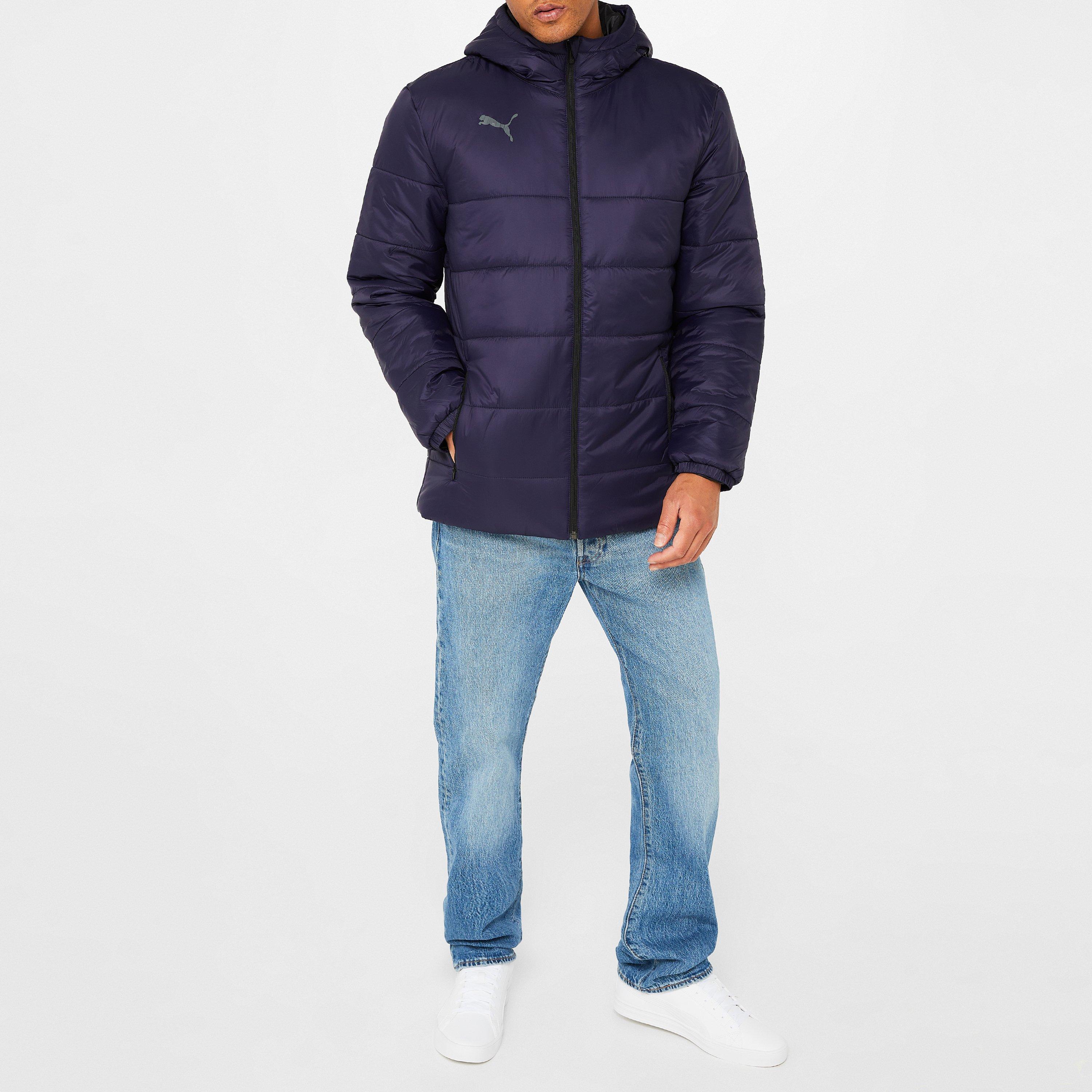 Peacoat/White - Puma - teamLIGA Padded Rain Anoraks - 2