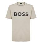 Beige clair - Boss - Pure Cotton Bike Graphic T-Shirt - 1