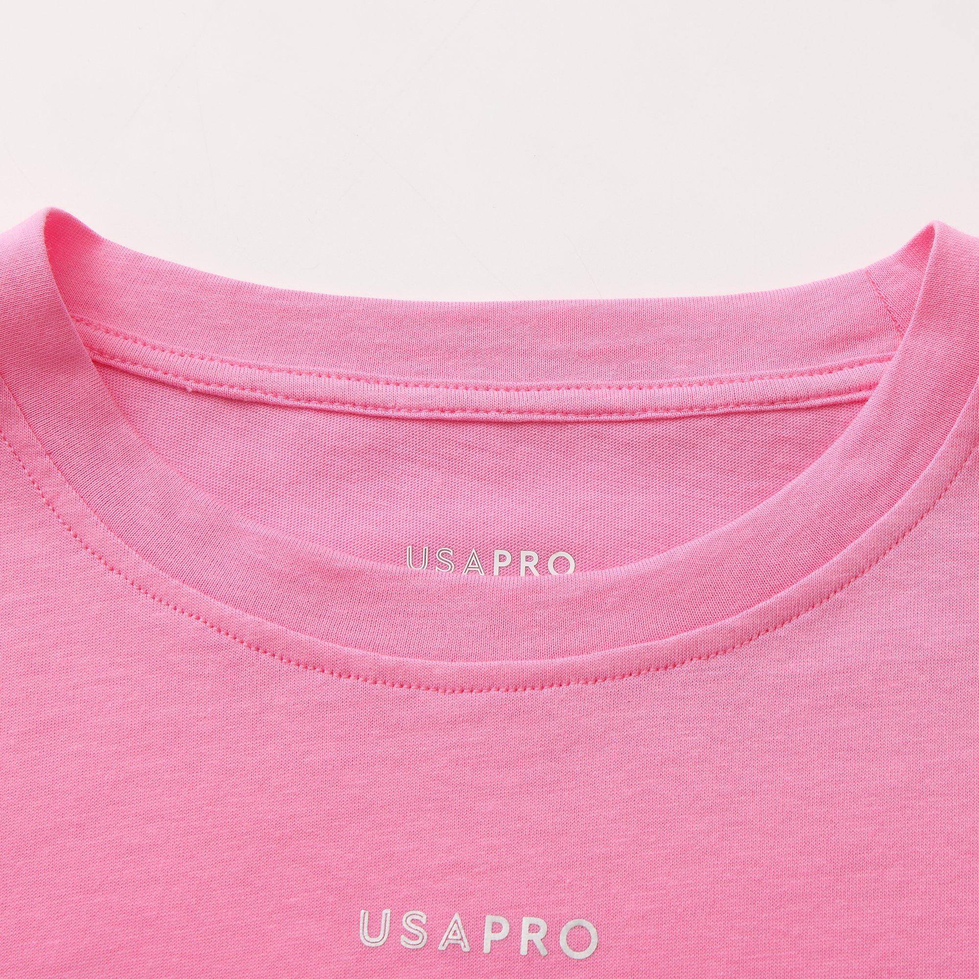 Pink - USA Pro - PRO Boxy Tee Juniors - 4