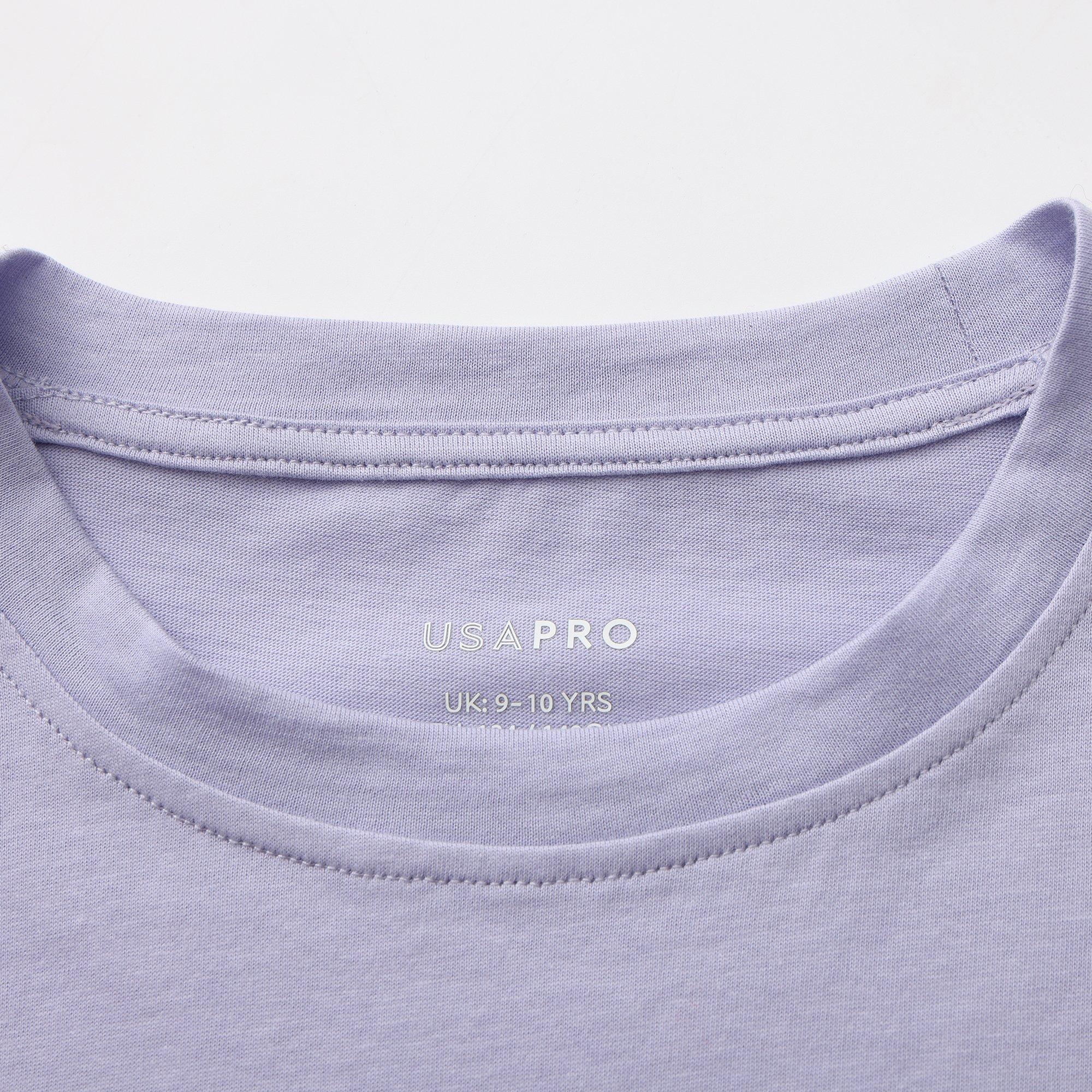 Lilac 00 - USA Pro - PRO Boxy Tee Juniors - 4