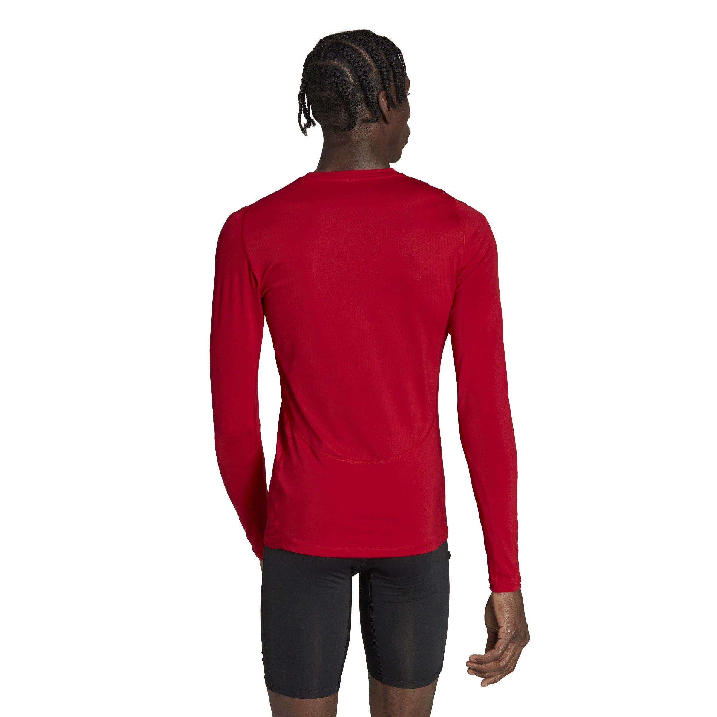Power Rot - adidas - Techfit AEROREADY Long Sleeve Long-Sleeve Top Sn99 - 3