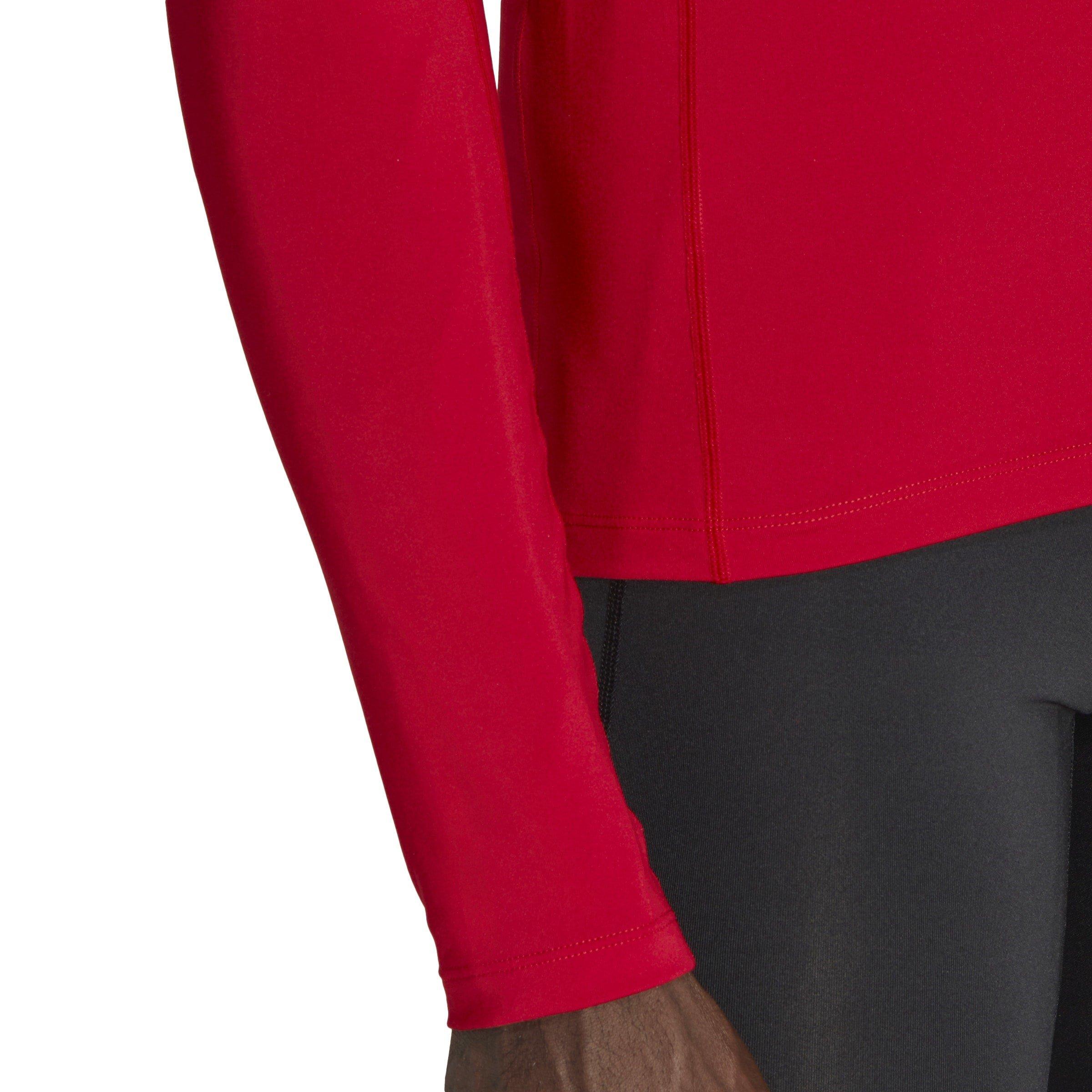 Power Rot - adidas - Techfit AEROREADY Long Sleeve Long-Sleeve Top Sn99 - 6
