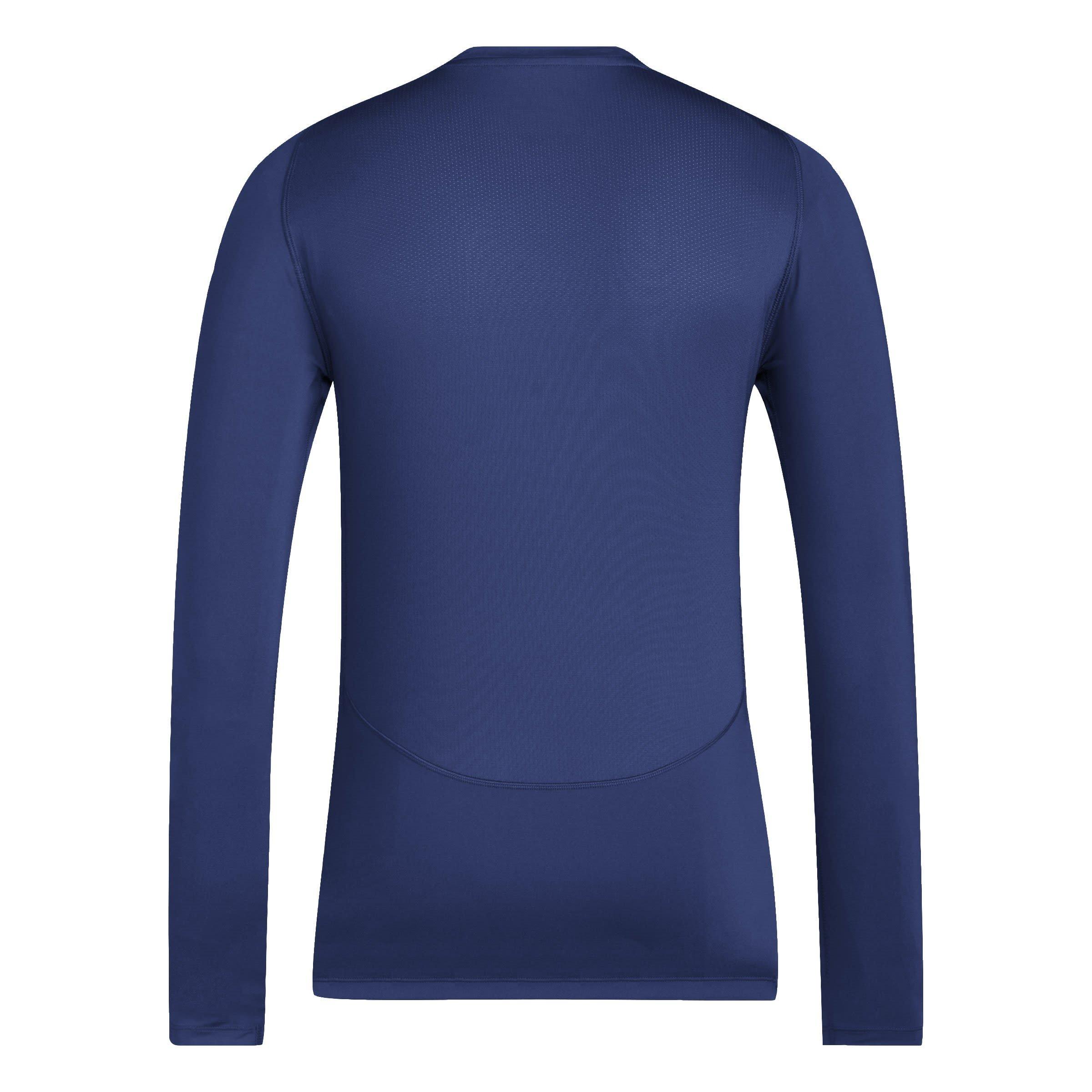 blu navy 2 - adidas - Techfit AEROREADY Long Sleeve Long-Sleeve Top Sn99 - 2