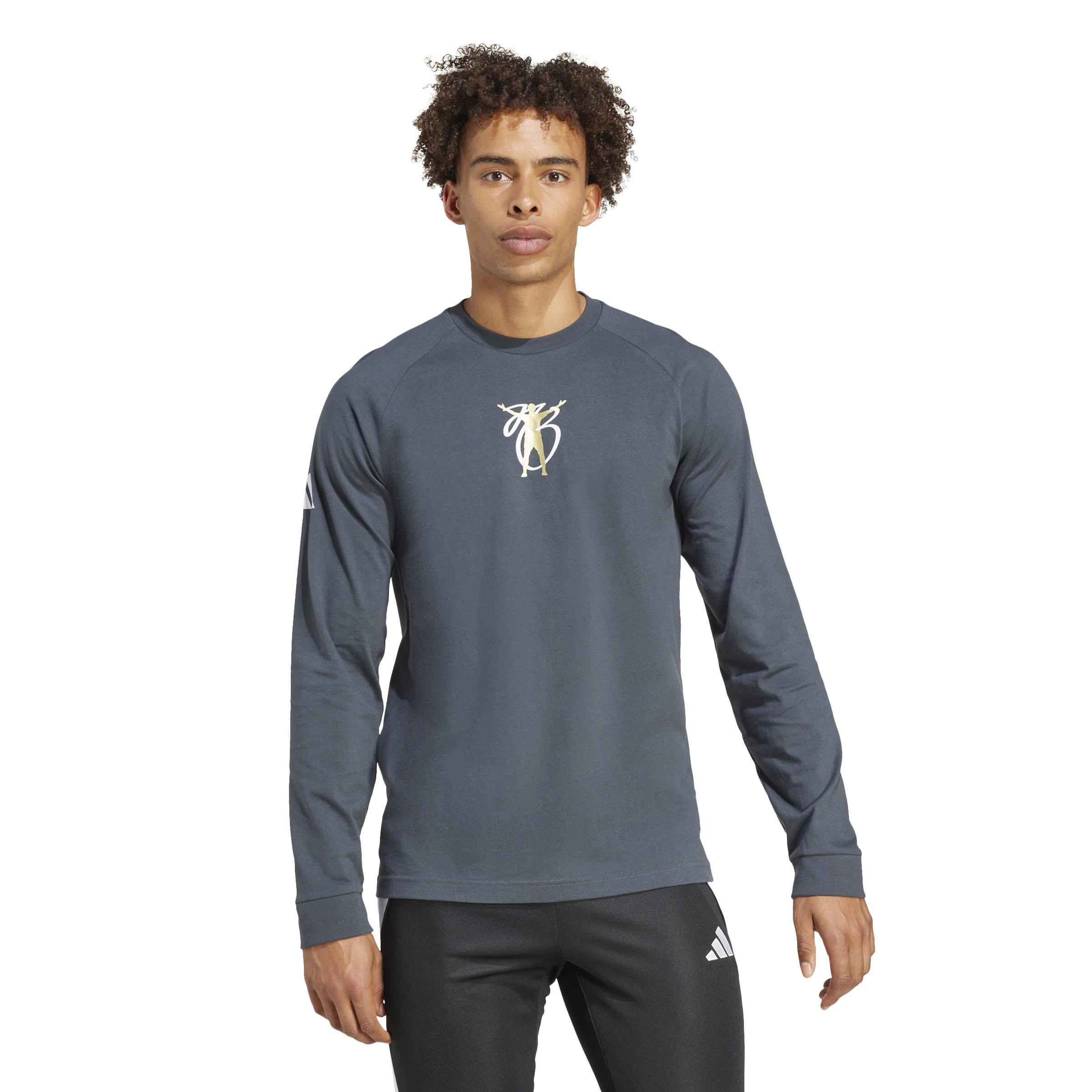 Tamno sivo - adidas - Jude Bellingham Long Sleeve T-Shirt - 2
