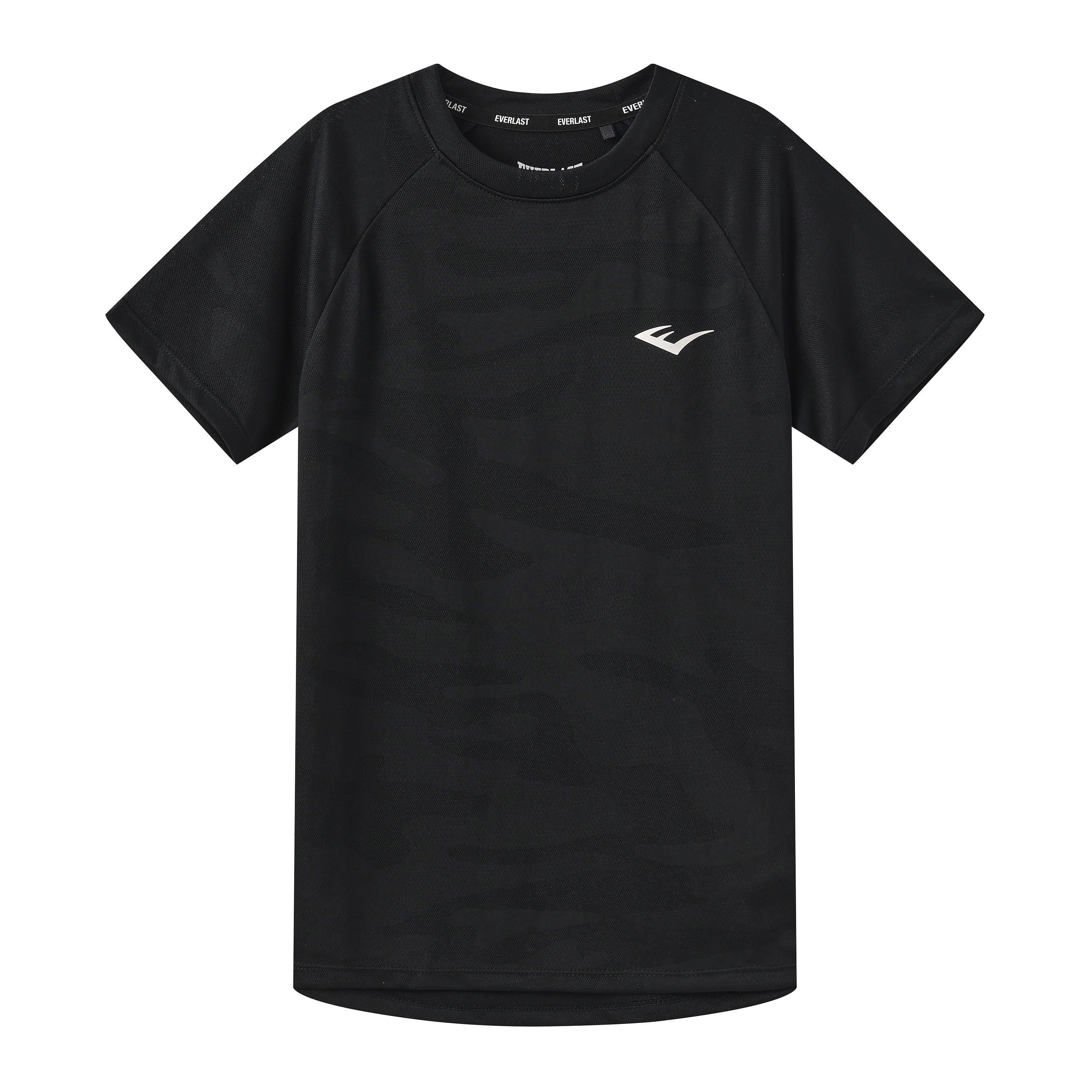 Everlast Boys Flex Tee Junior - Black - 13 Yrs