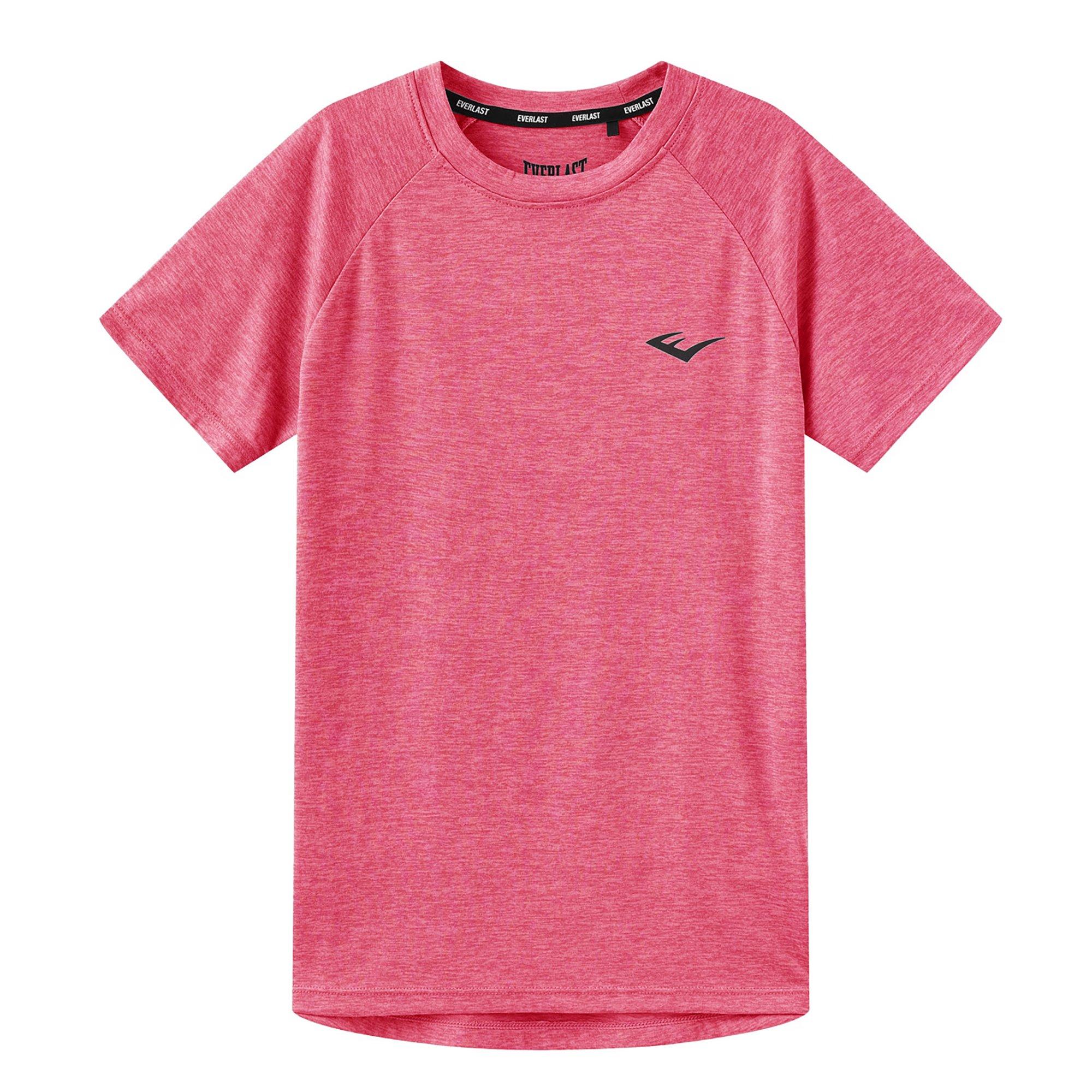 Everlast Boys Flex Tee Junior - Pink Marl - 9-10 Yrs