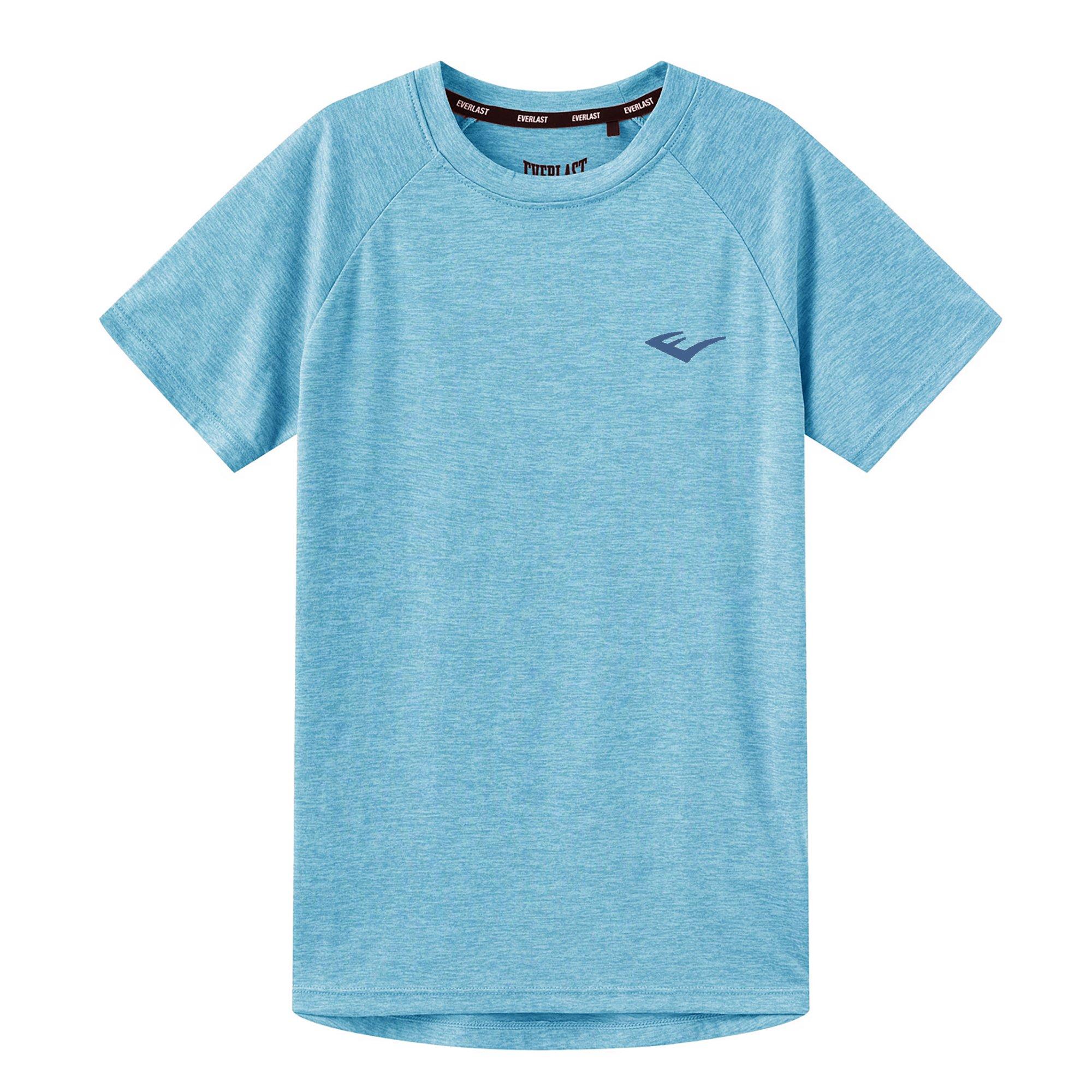 Everlast Boys Flex Tee Junior - Light Blue Marl - 7-8 Yrs