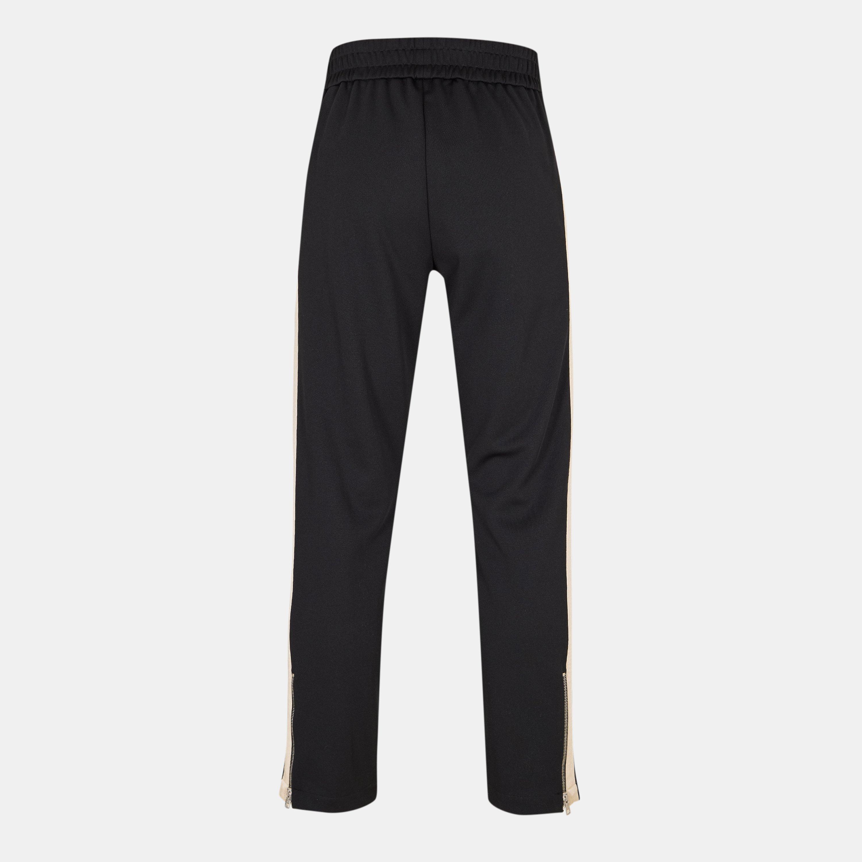 Black/White - Palm Angels - New Classic Tracksuit Bottoms - 2