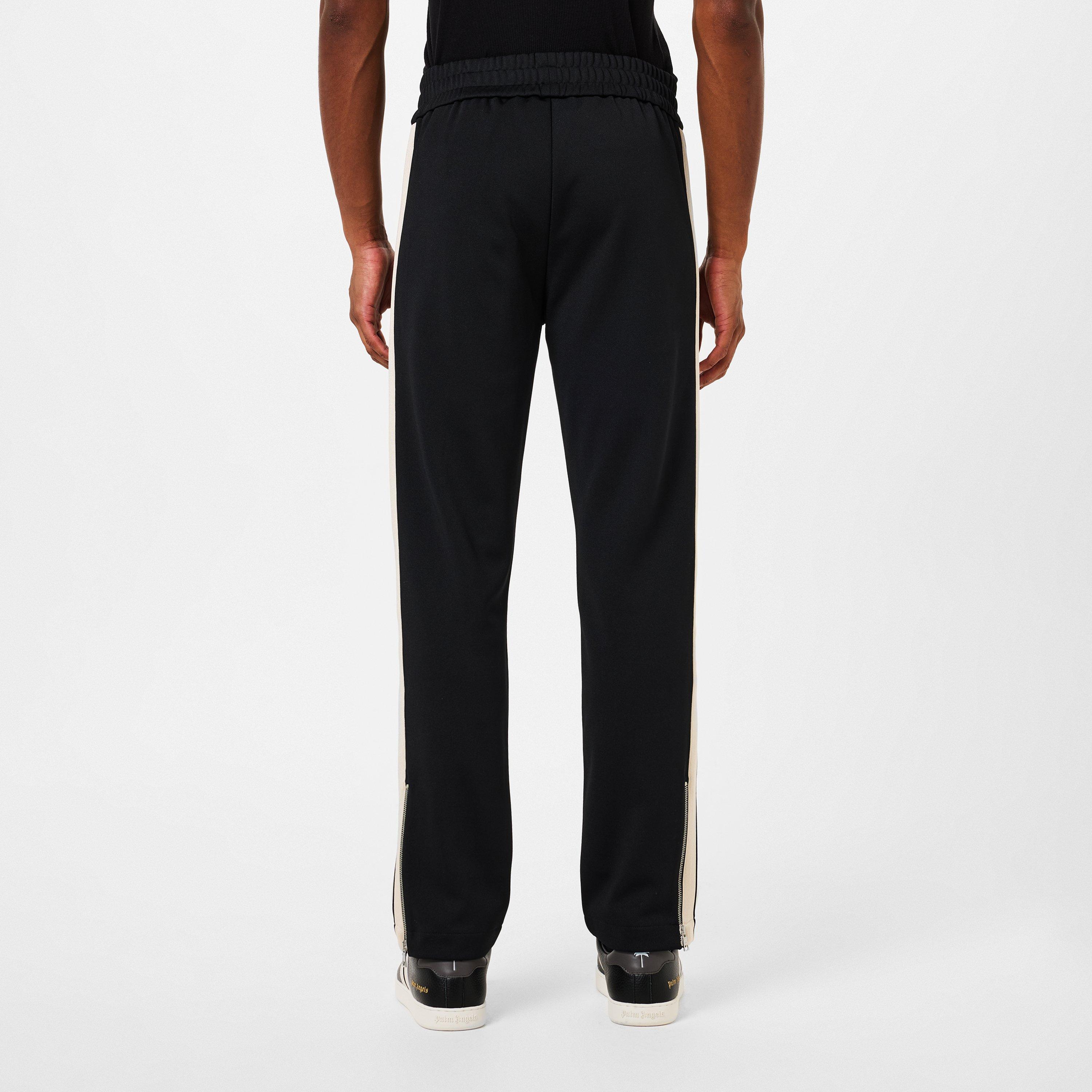 Black/White - Palm Angels - New Classic Tracksuit Bottoms - 4