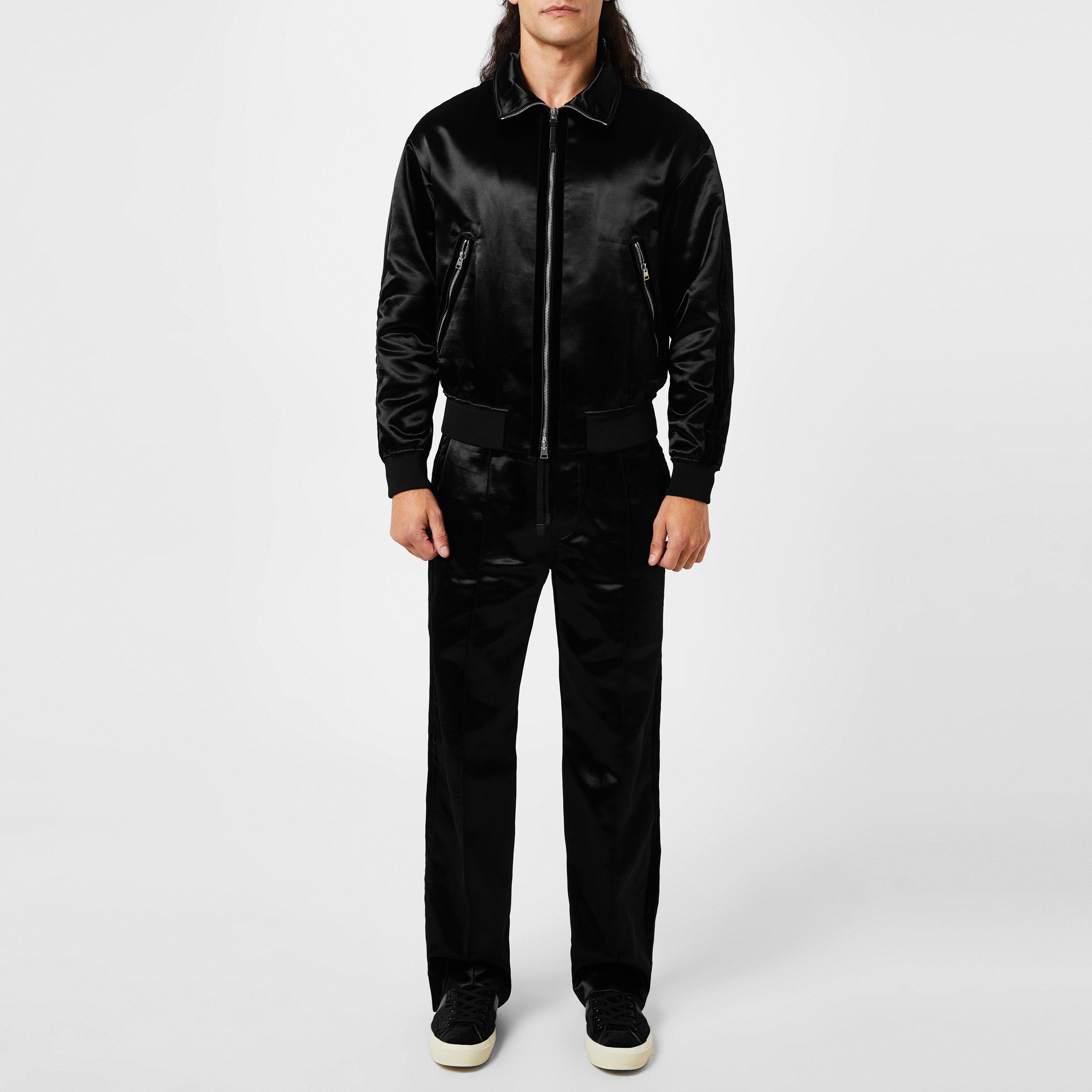 Black - Tom Ford - Liquid Track Pants - 4