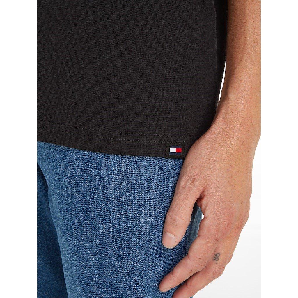 Black BDS - Tommy Jeans - Men's Varsity Regular Fit T-Shirt - 3