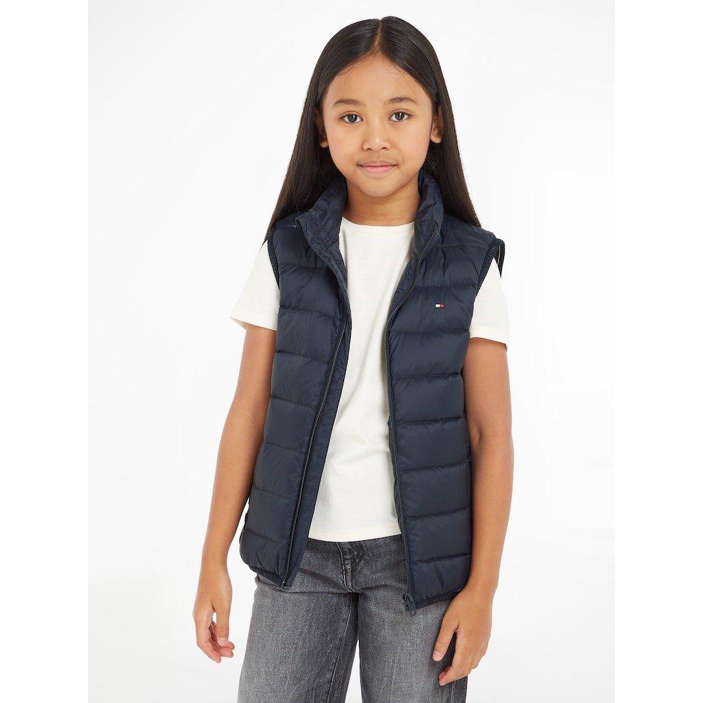 Desert Sky - Tommy Hilfiger - Kids' Essential Flag Padded Gilet - 2