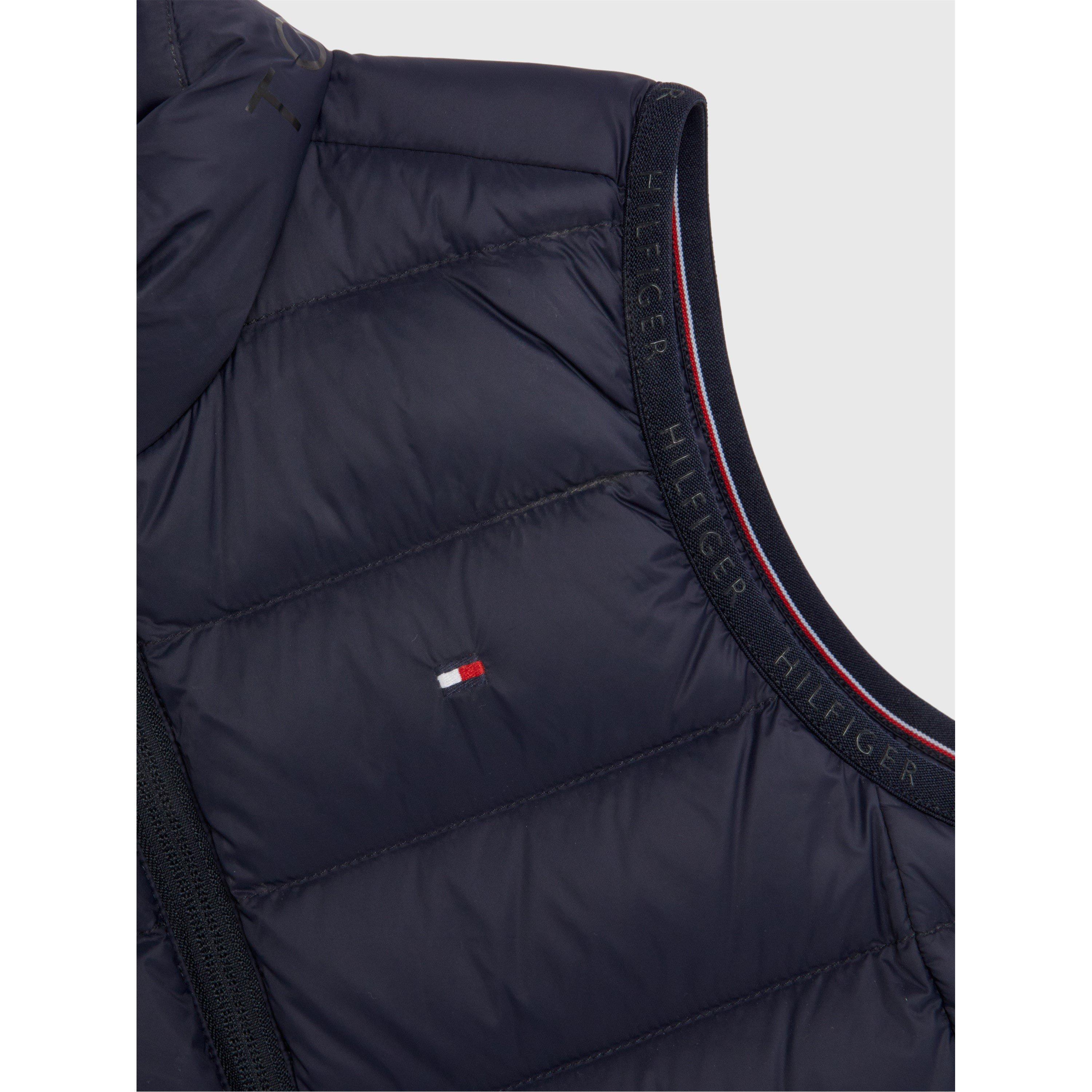 Desert Sky - Tommy Hilfiger - Kids' Essential Flag Padded Gilet - 8