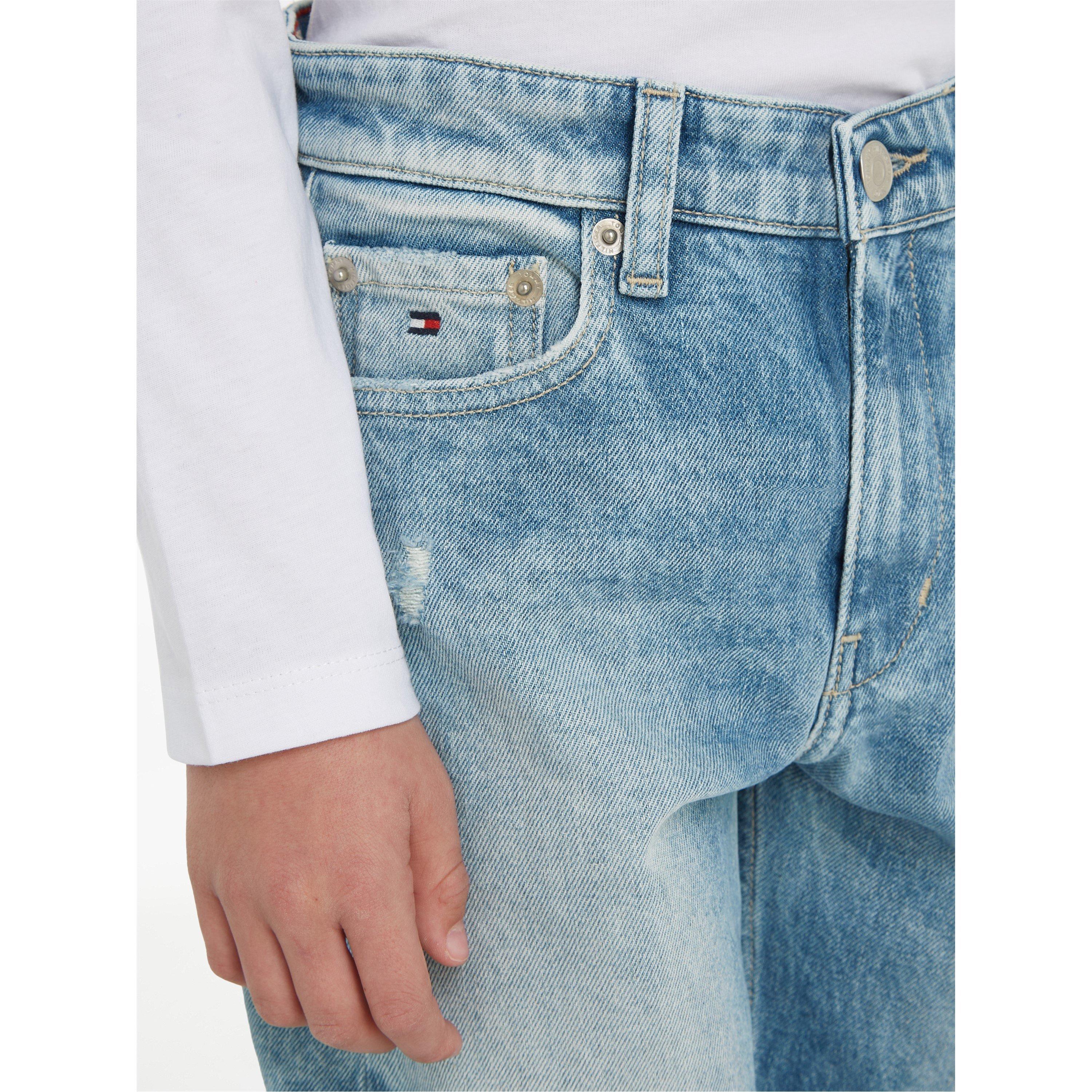 Hellwäsche - Tommy Hilfiger - Archive Hemp Light Wash Jeans Juniors - 3