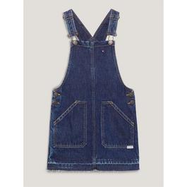 Tommy Hilfiger DENIM DUNGAREE DRESS