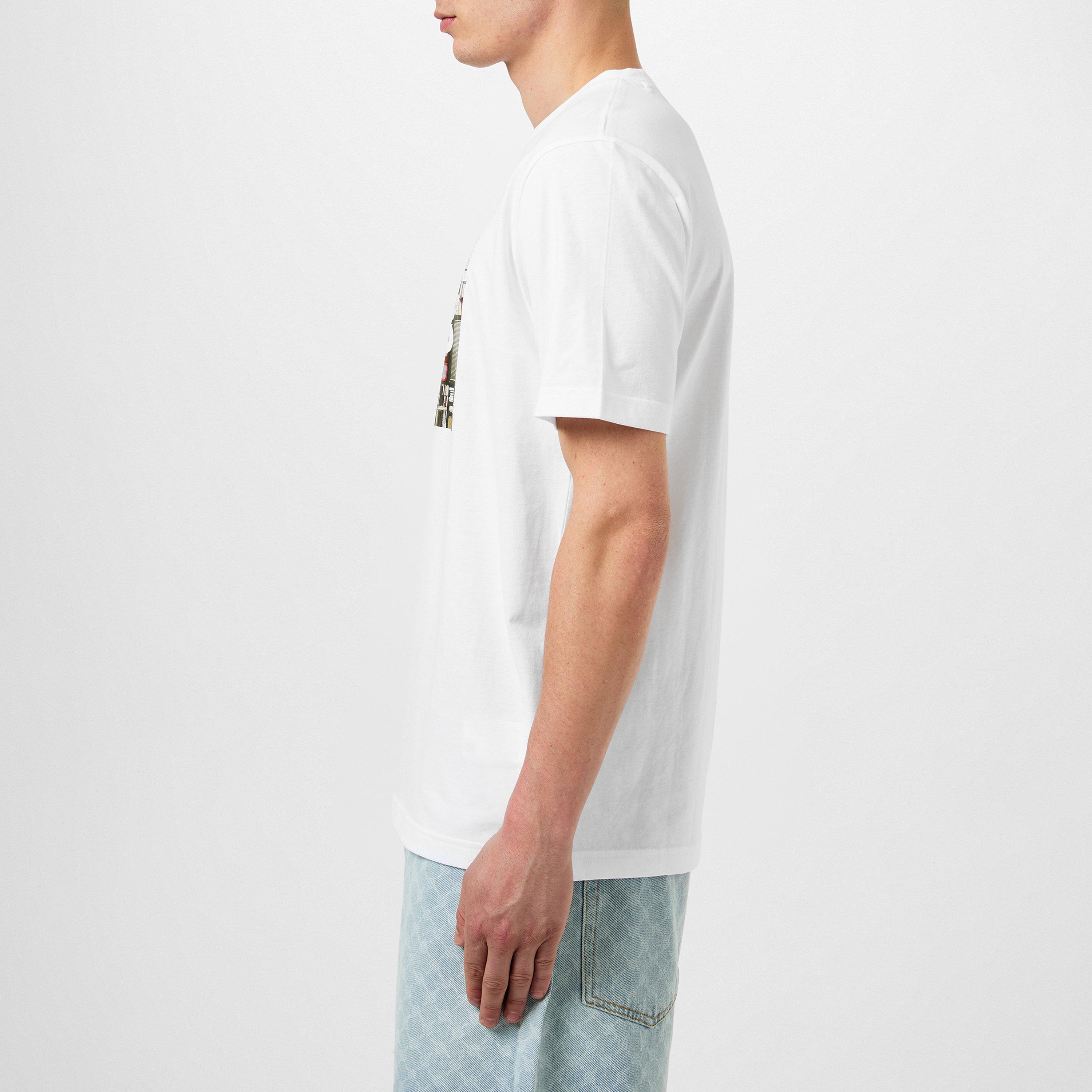 Natural - Boss - Men's HBO Teeheavy Regular Fit T-Shirt - 2