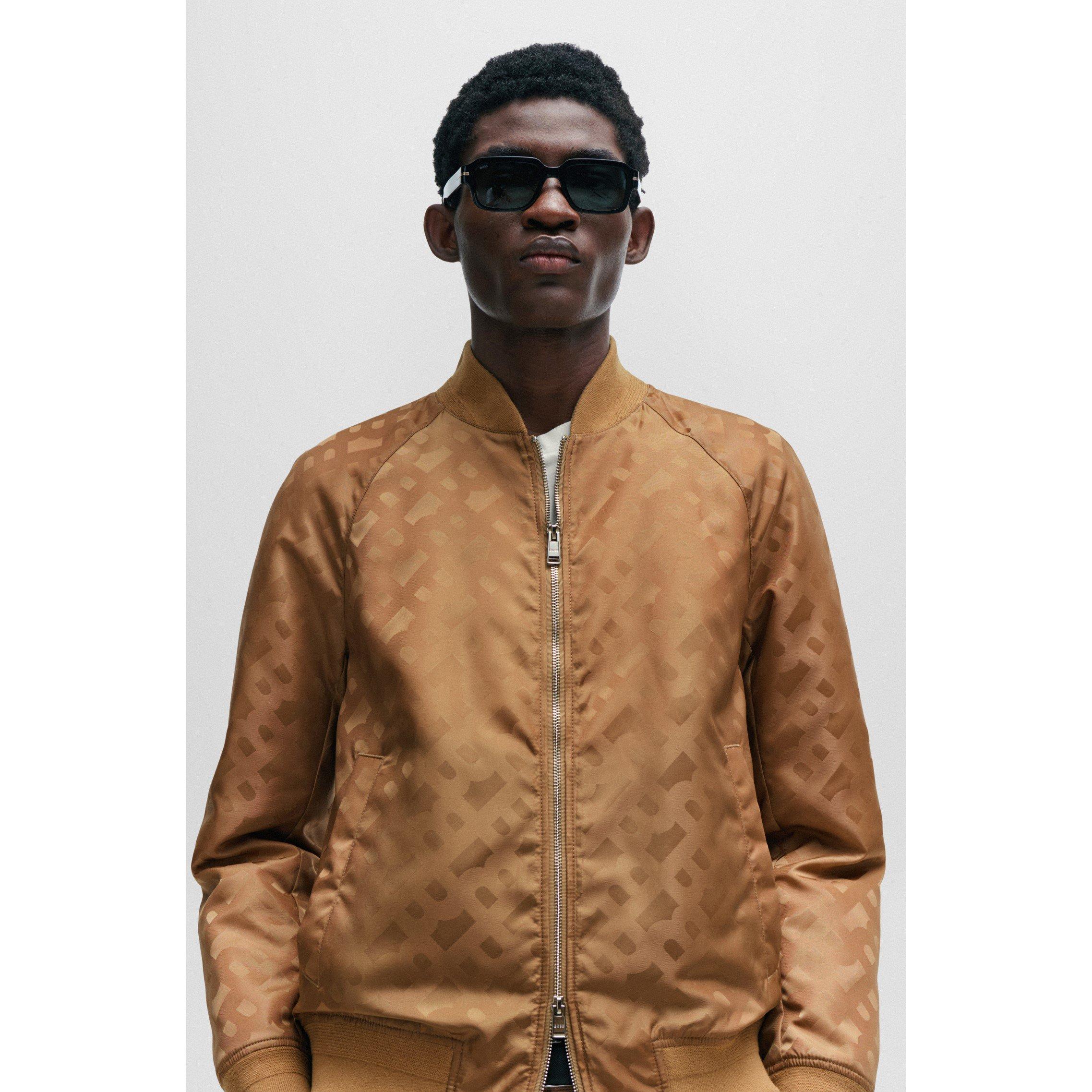 Medium Beige - Boss - Men's BOSS Corondo Bomber Jacket - 4