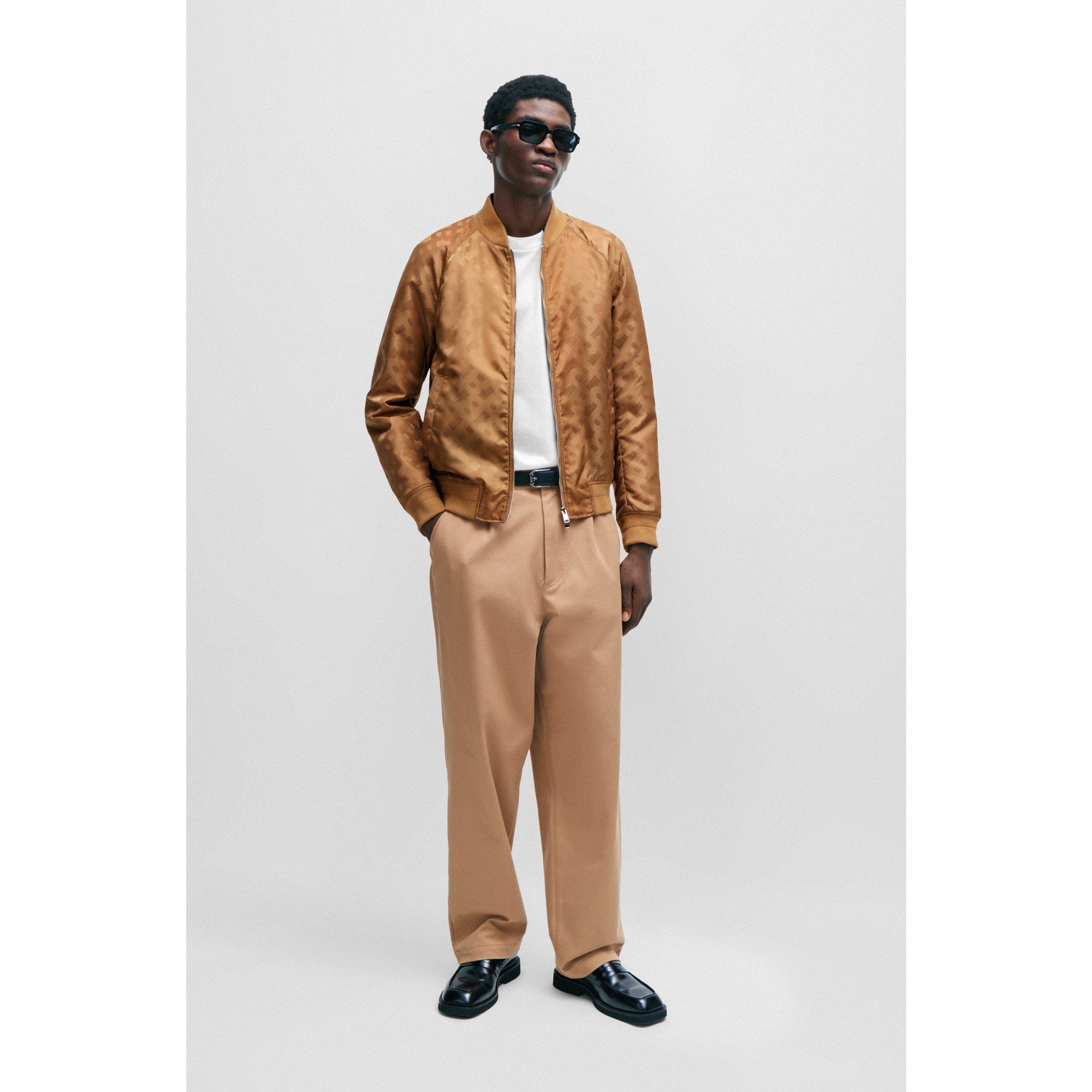 Medium Beige - Boss - Men's BOSS Corondo Bomber Jacket - 6