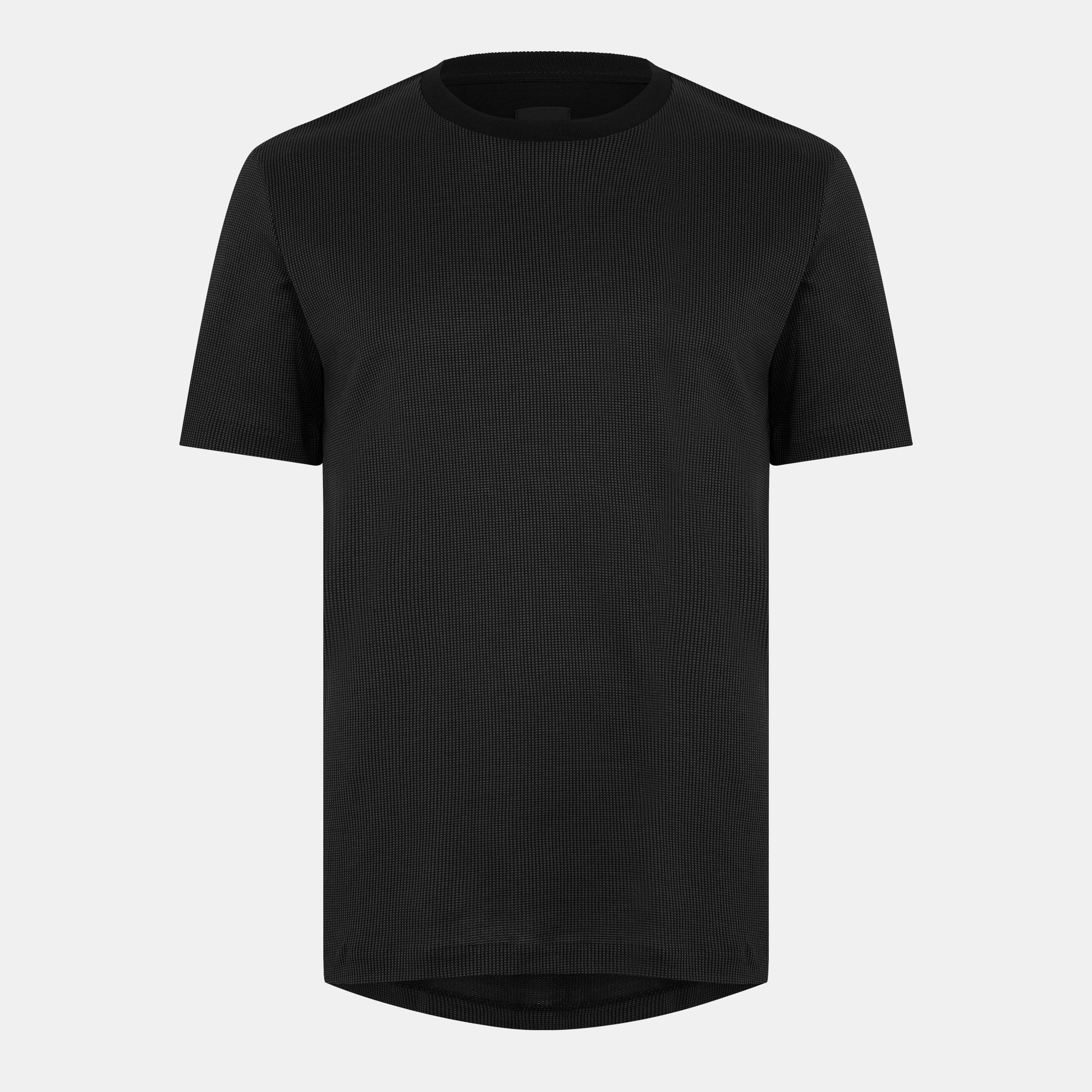 Boss Men's Tiburt Cotton T-Shirt - Black - Large