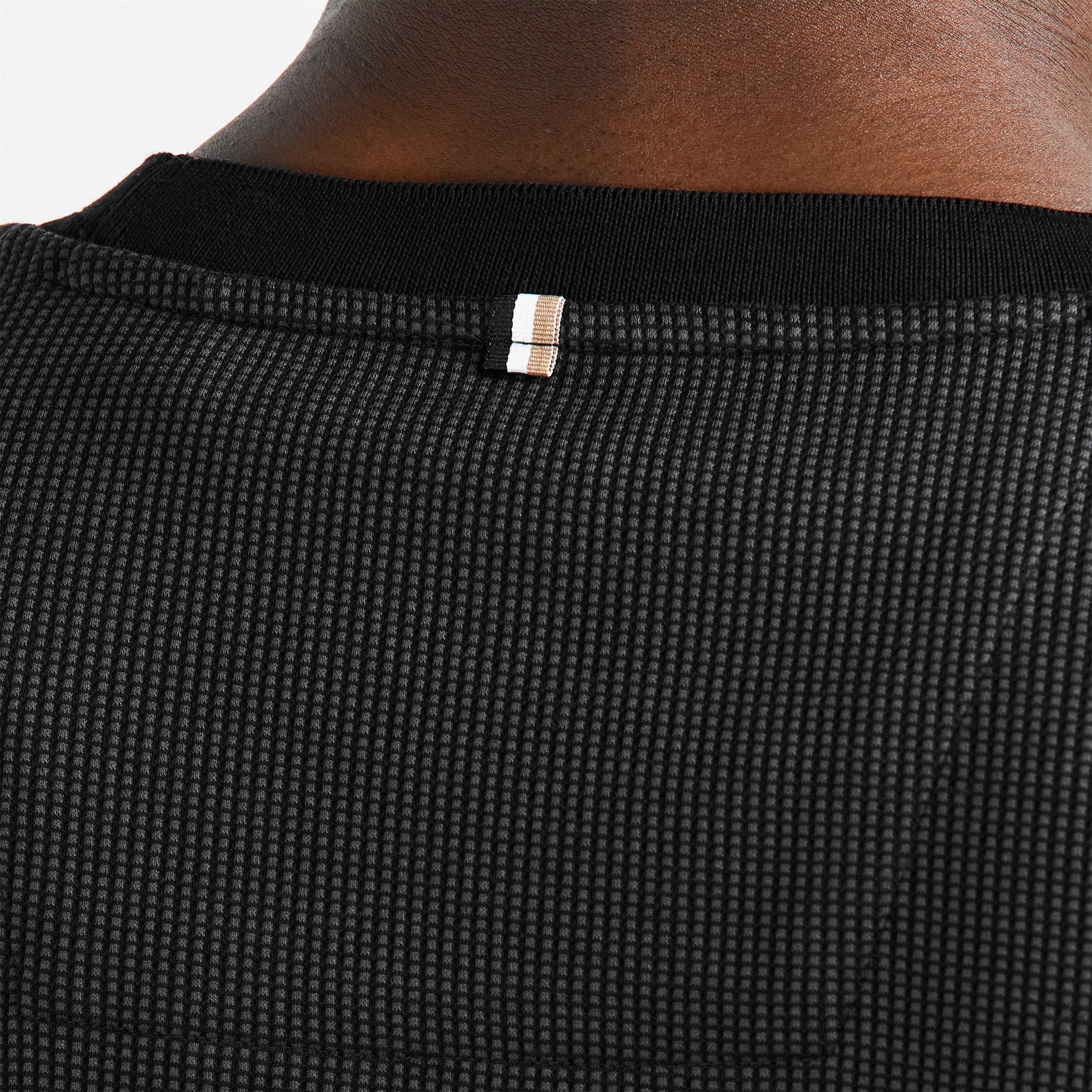 Black - Boss - Men's Tiburt Cotton T-Shirt - 5