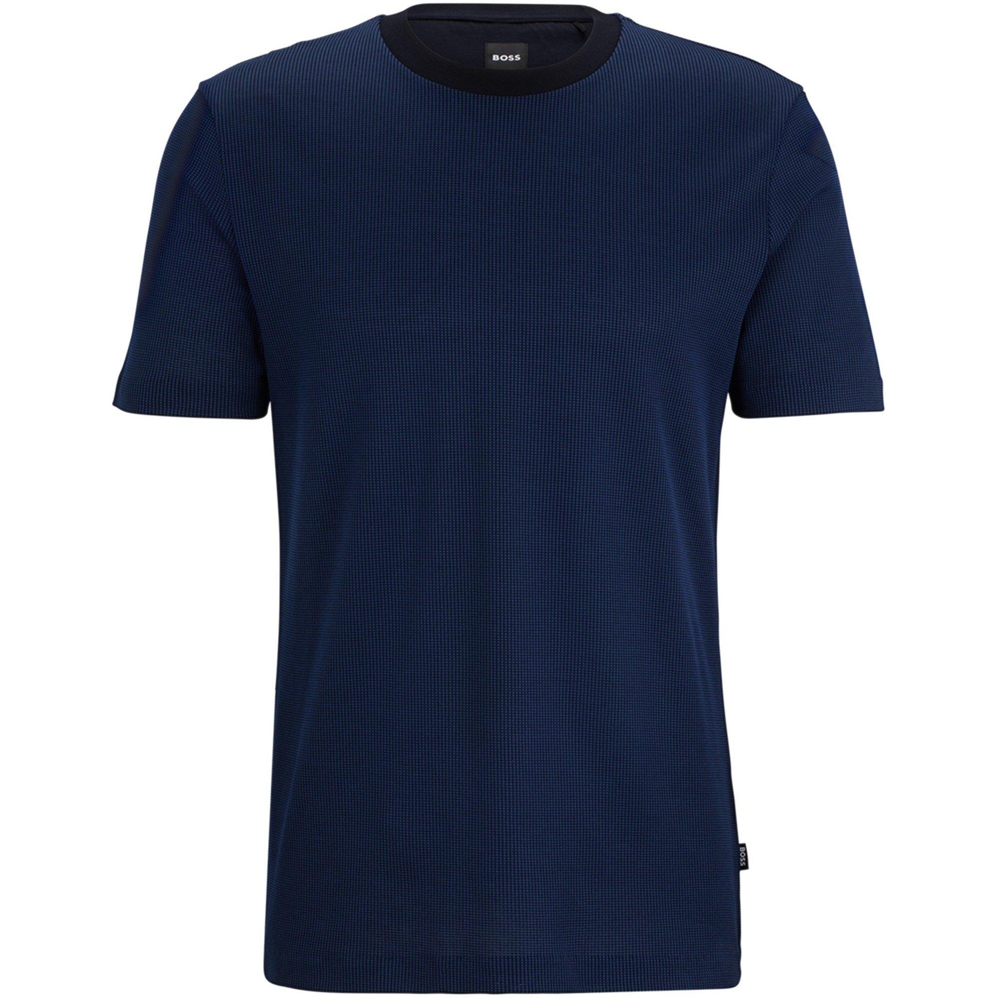 Dark Blue - Boss - Men's HBB Tiburt 426 Regular Fit T-Shirt