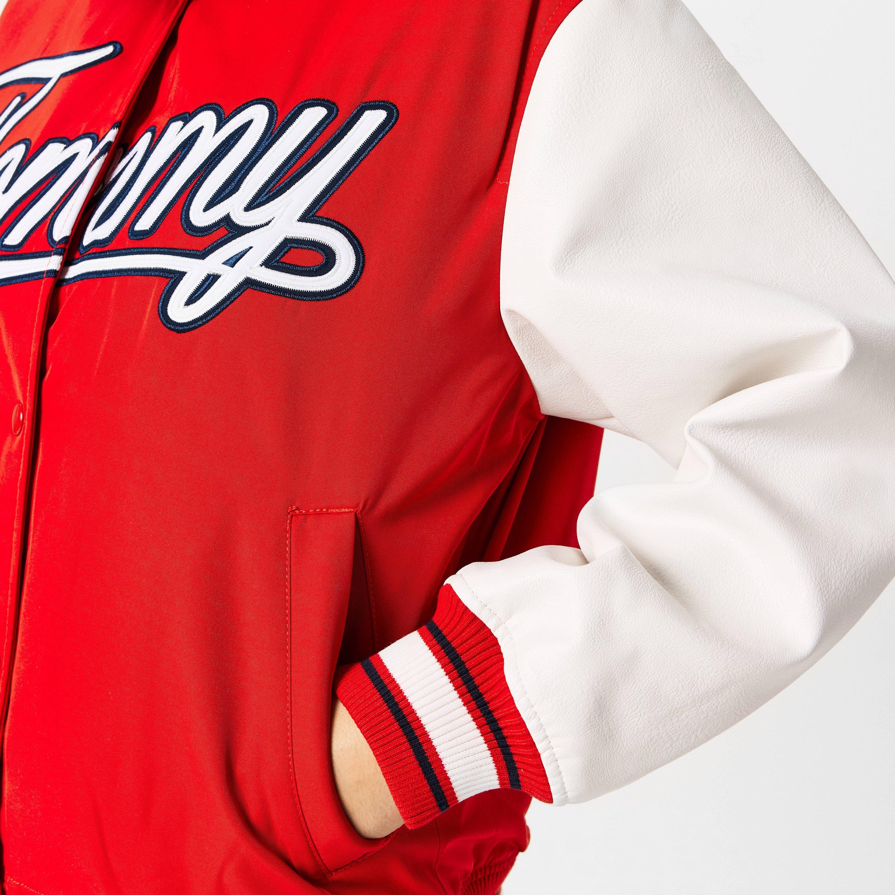 Dyb Crimson - Tommy Jeans - Varsity Jacket - 5