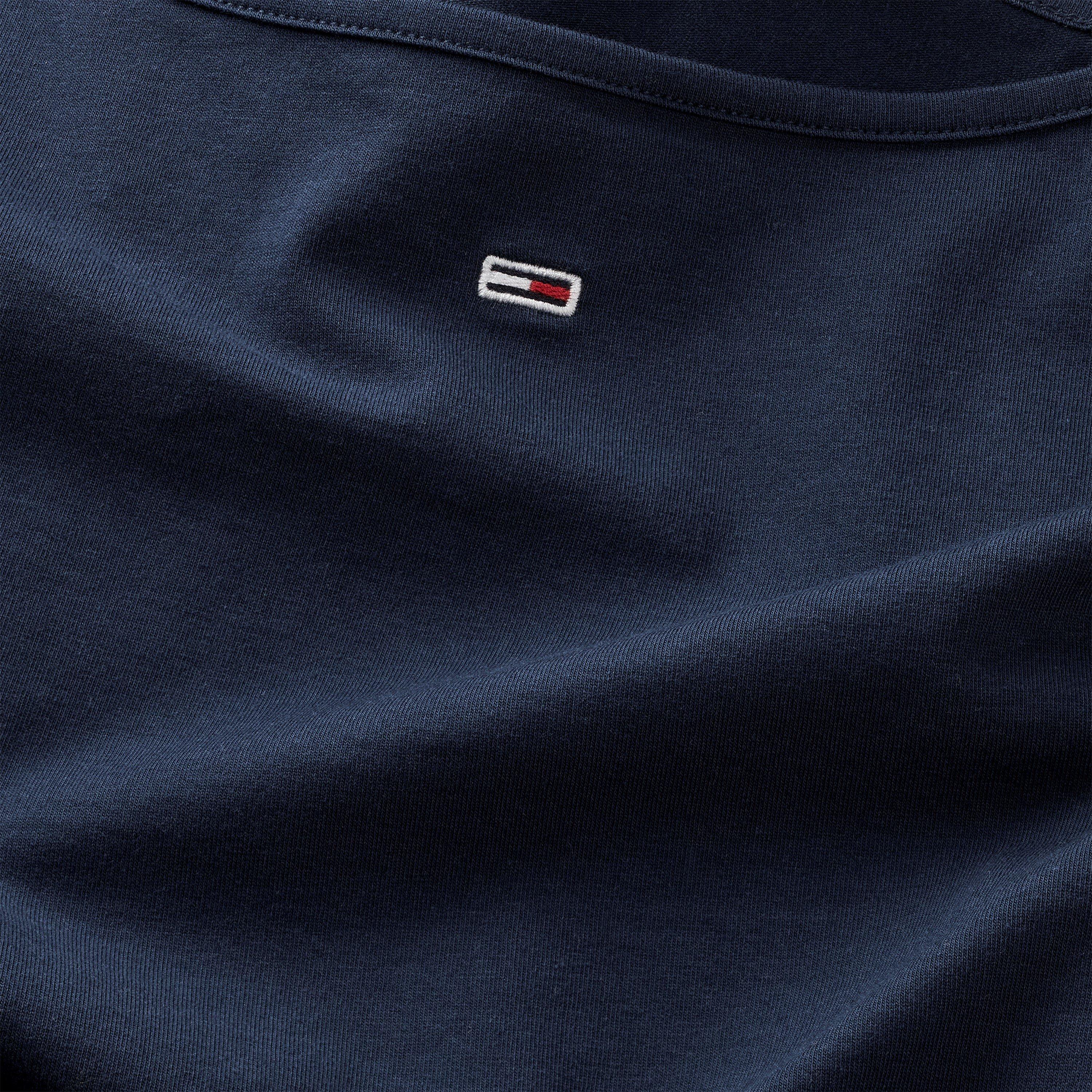 Noche Oscura Azul - Tommy Jeans - Women's Cropped Essential Strap Cami Top - 6