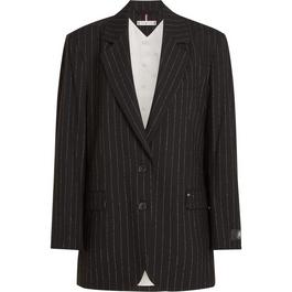 Tommy Hilfiger OVERSIZED PREP PINSTRIPE BLAZER