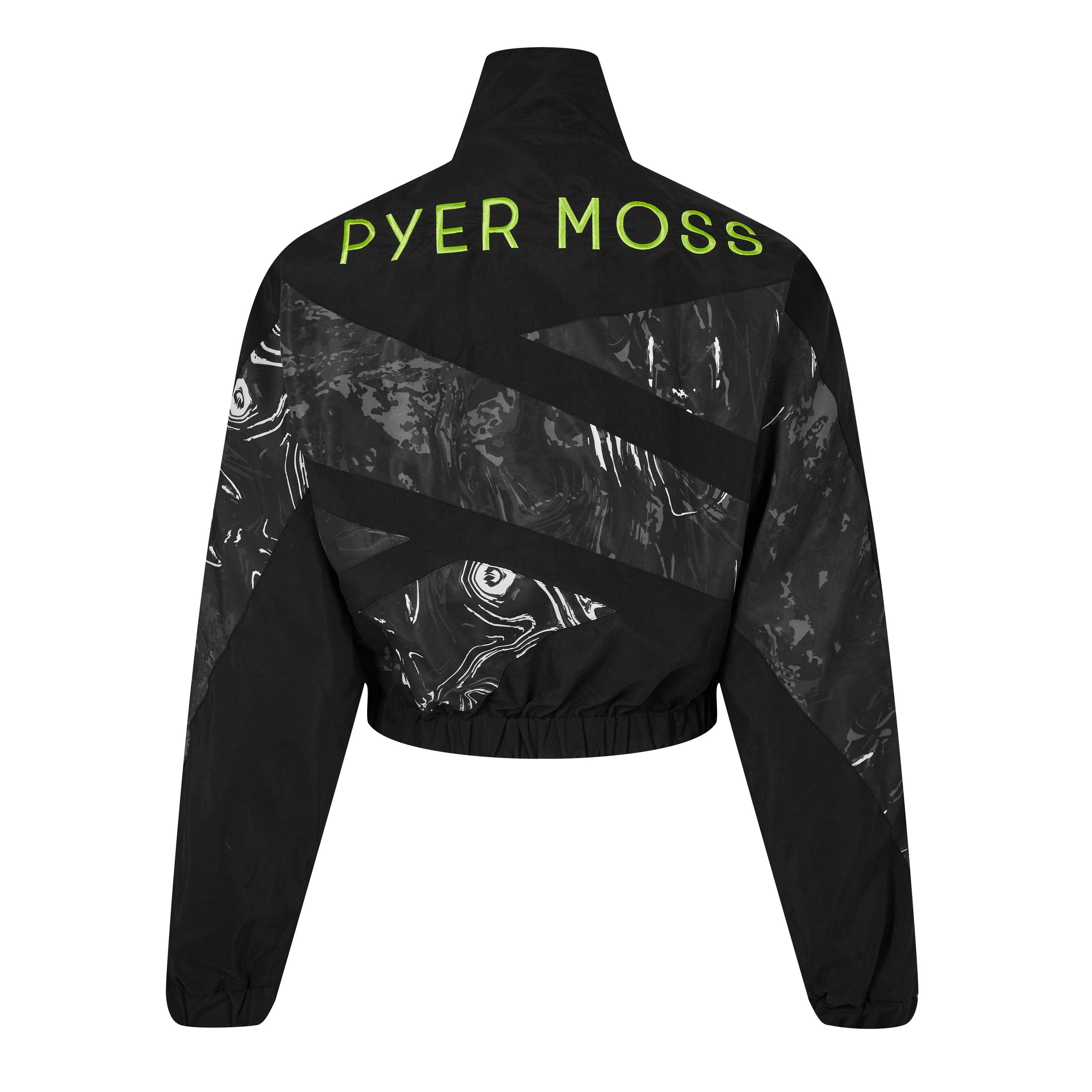 Sort - Reebok - Pyer Moss Logo Windbreaker - 2