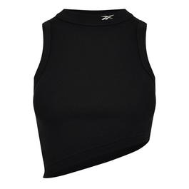 Reebok Classics Cropped Ribbed Tank Top