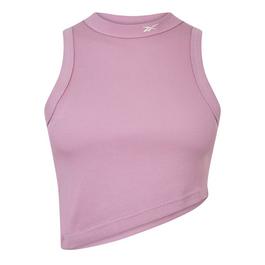 Reebok Classics Cropped Ribbed Tank Top