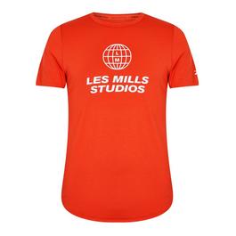 reebok Shaqnosis Les Mills¿ Activchill+Dreamblend T-Shirt Mens Gym Top