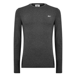 Reebok United By Fitness Myoknit Seamless Long Sleeve Top Gym Mens