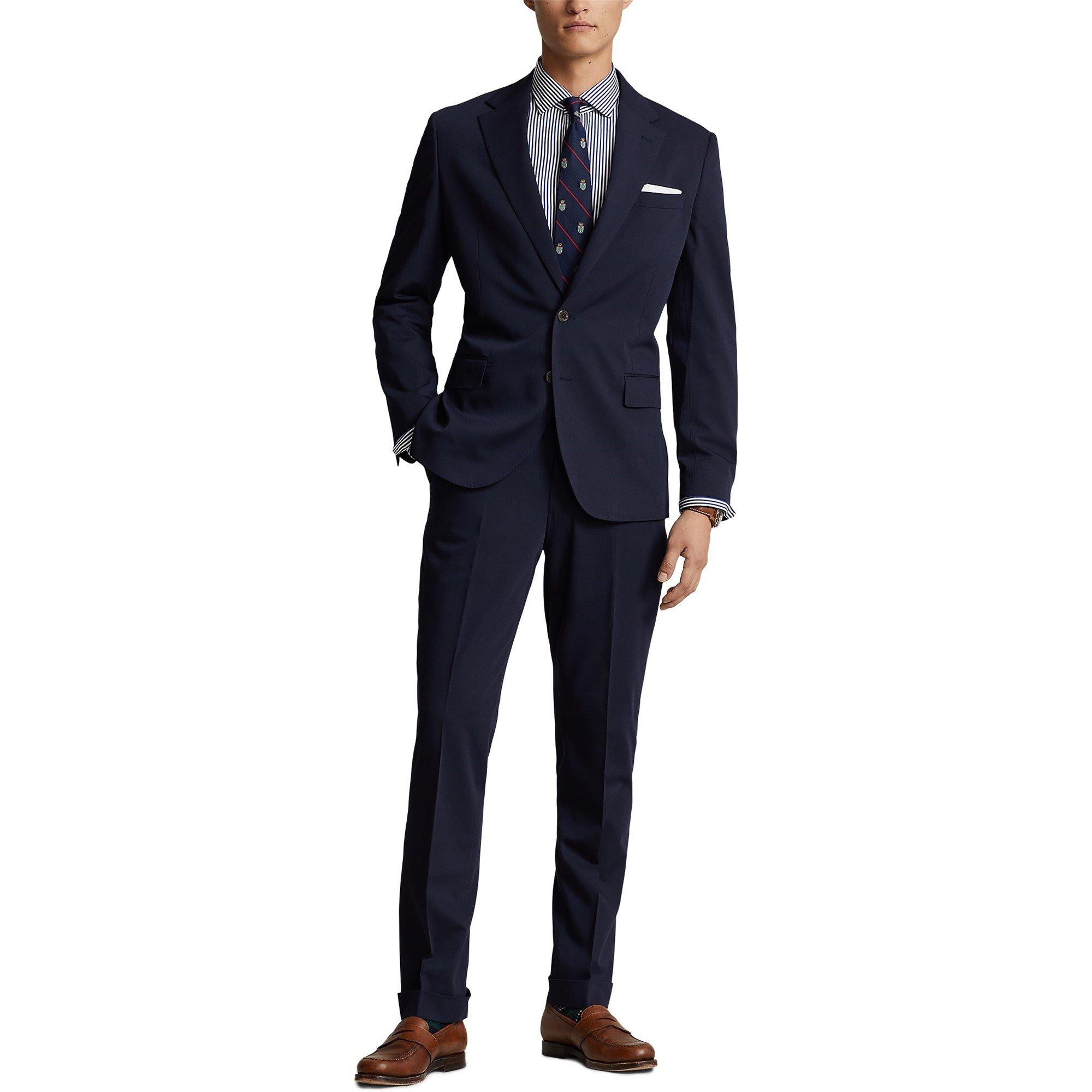 Navy - Polo Ralph Lauren - Men's Modern Twill Long Sleeve Blazer - 4