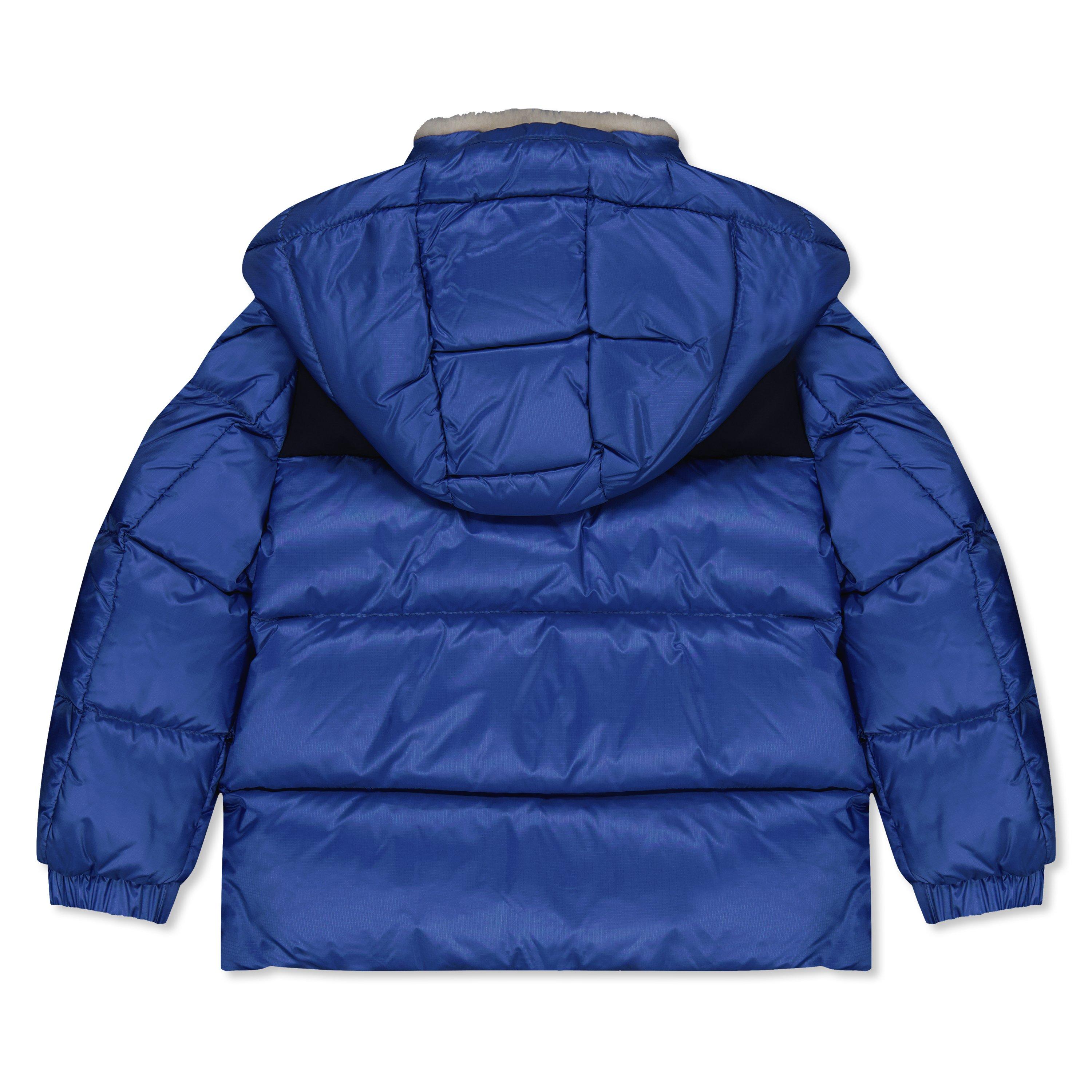 Blue 722 - Moncler - Kids' Eduard Down Detachable Hood Short Puffer Jacket - 2