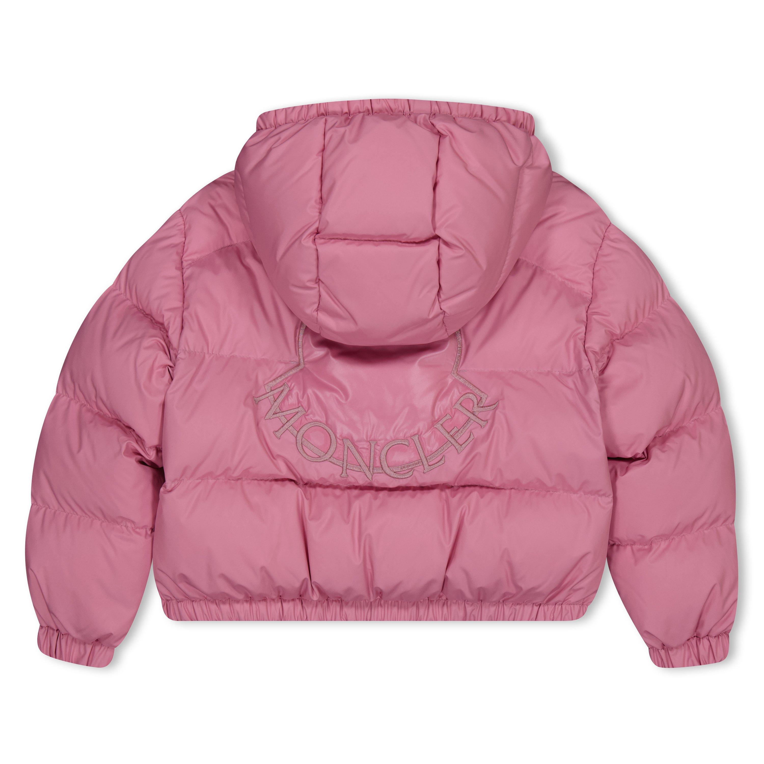 Pale Pink PPI - Moncler - Kids' Ebre Down Hooded Short Puffer Jacket - 2