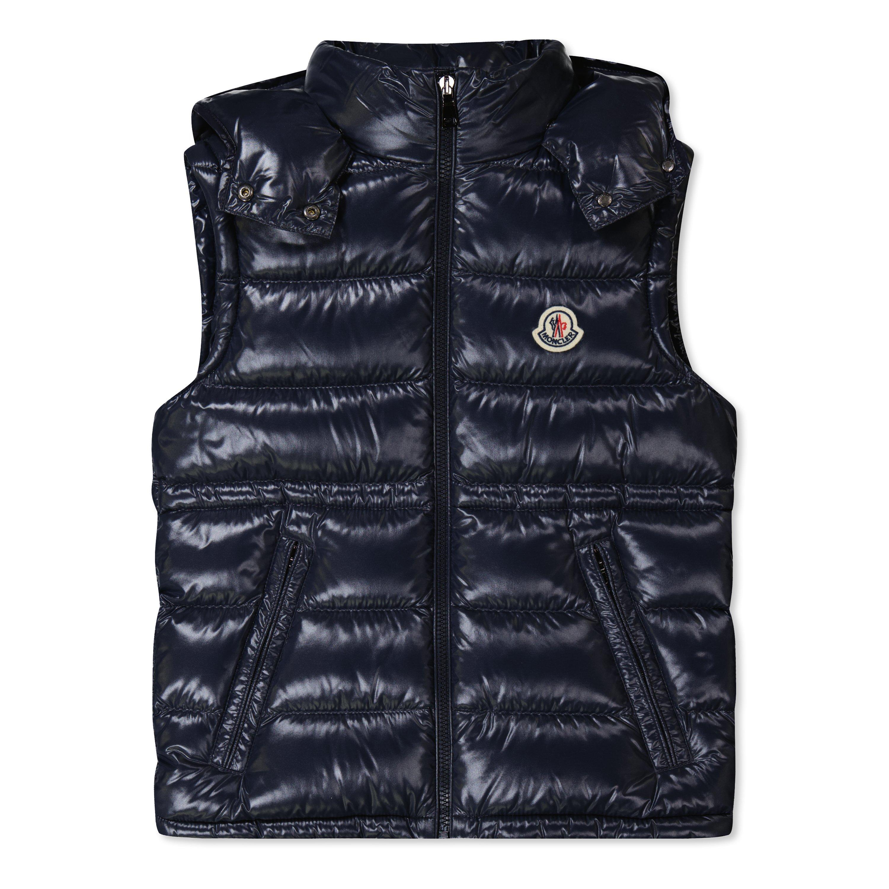 Navy 742 - Moncler - Moncler Ania Gilet Junior - 1