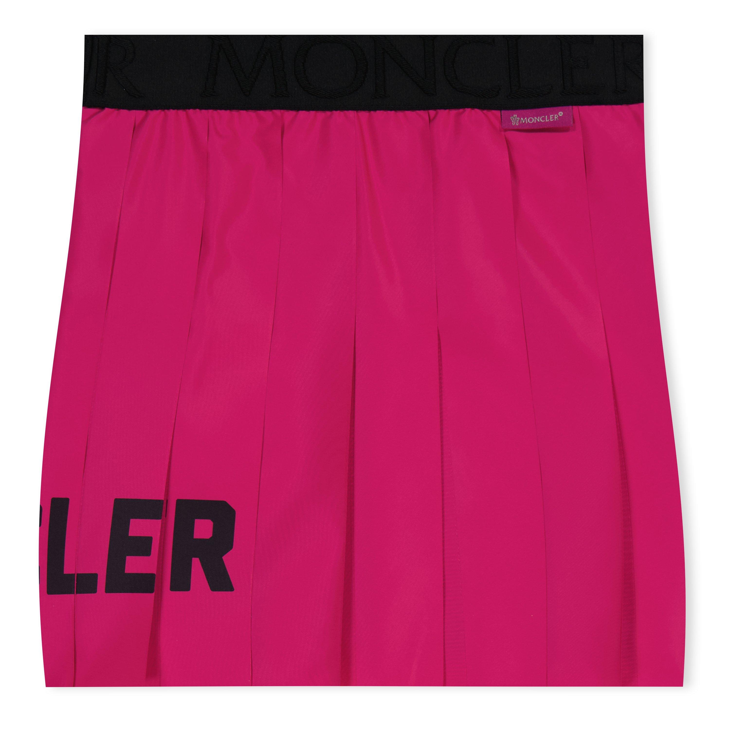 Dark Pink 549 - Moncler - Pleated Skirt Junior Girls - 2