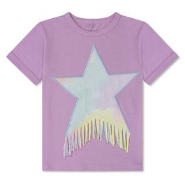 Stella McCartney Fringed Star T-Shirt