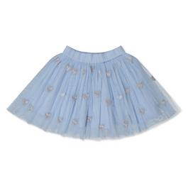 Stella McCartney Embroidered Heart Skirt