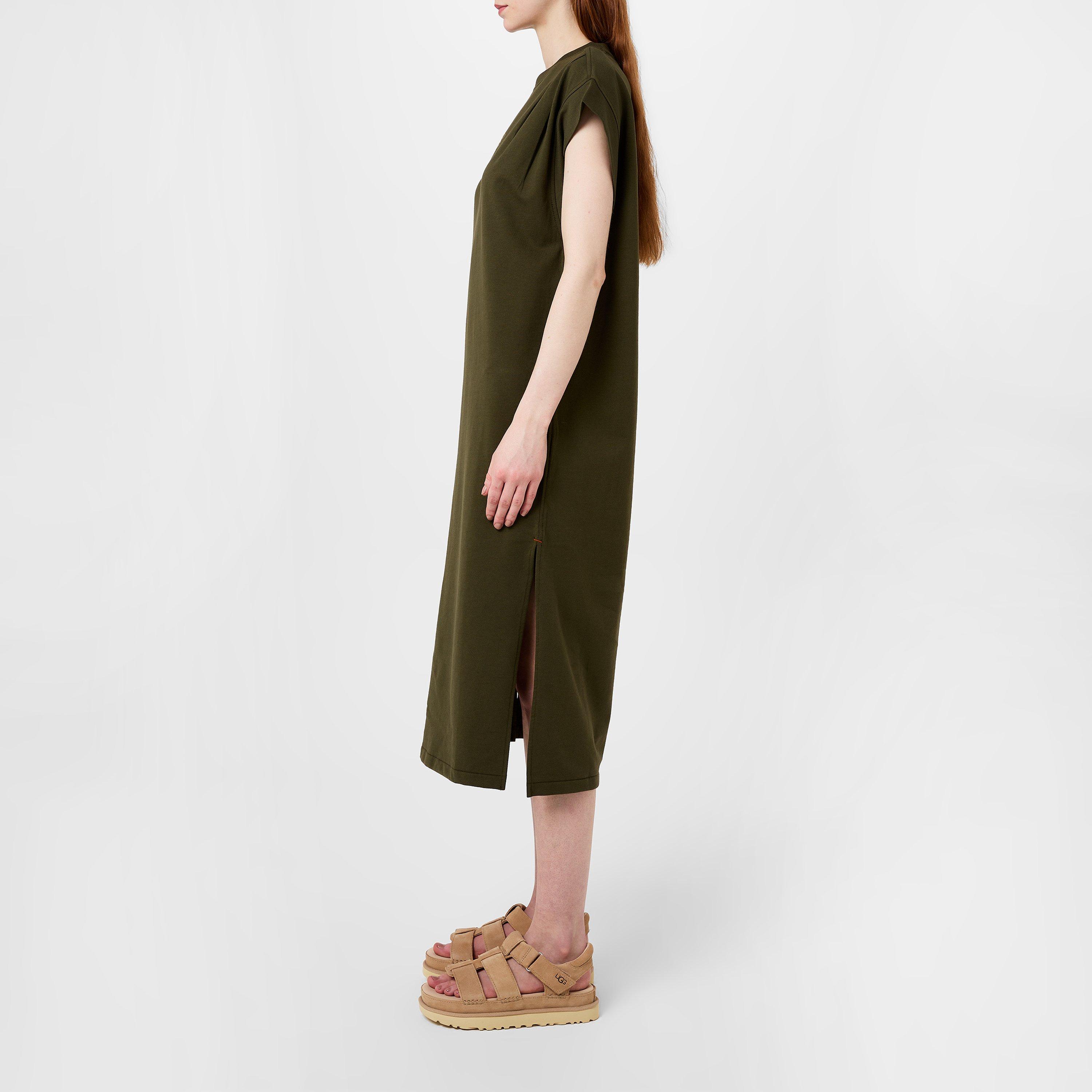 Dark Green 306 - Boss - Edress 2 Crystal-Embellished Logo Dress - 2