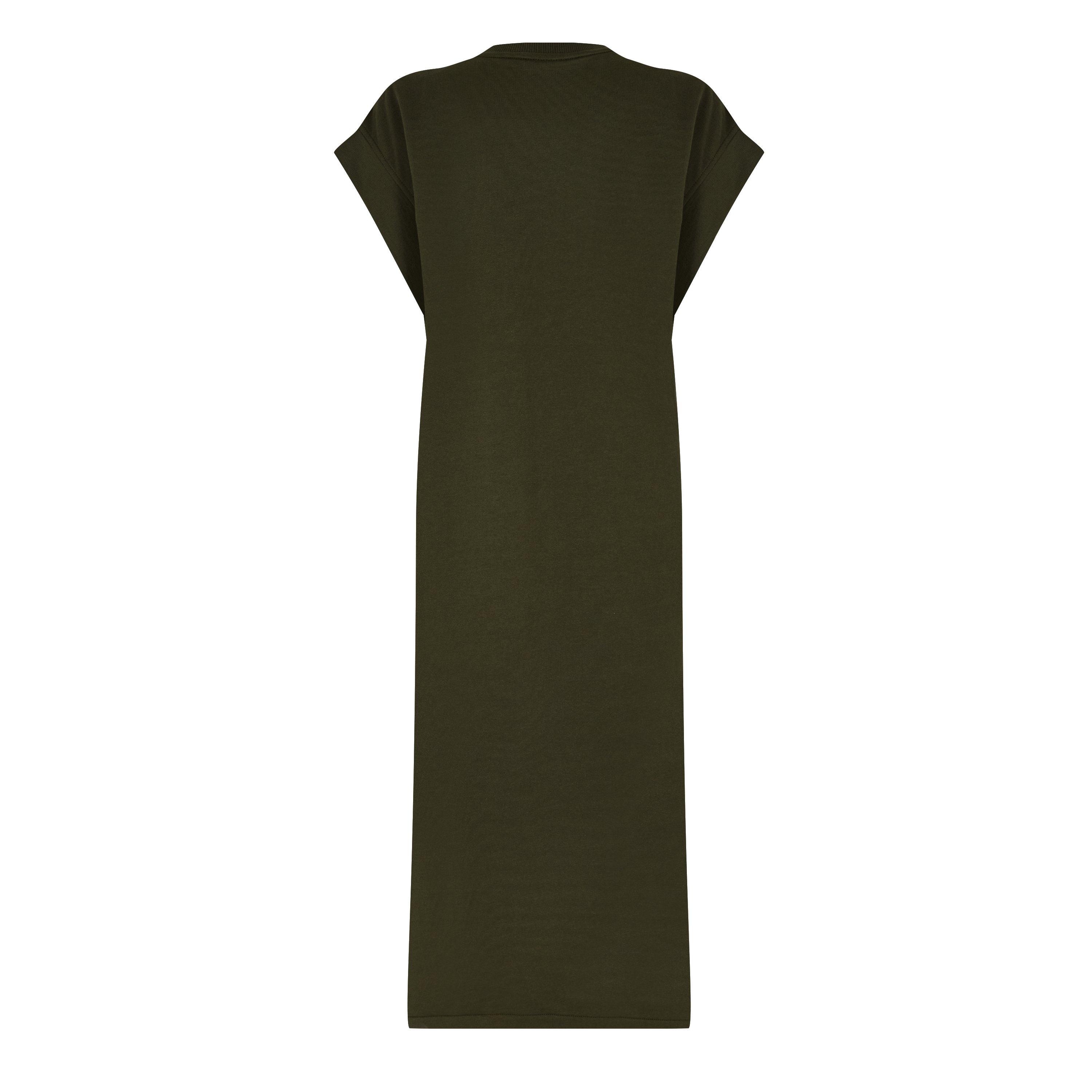 Dark Green 306 - Boss - Edress 2 Crystal-Embellished Logo Dress - 8