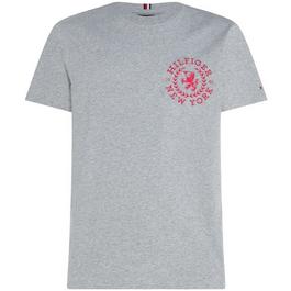 Tommy Hilfiger Jersey Crest Logo T Shirt